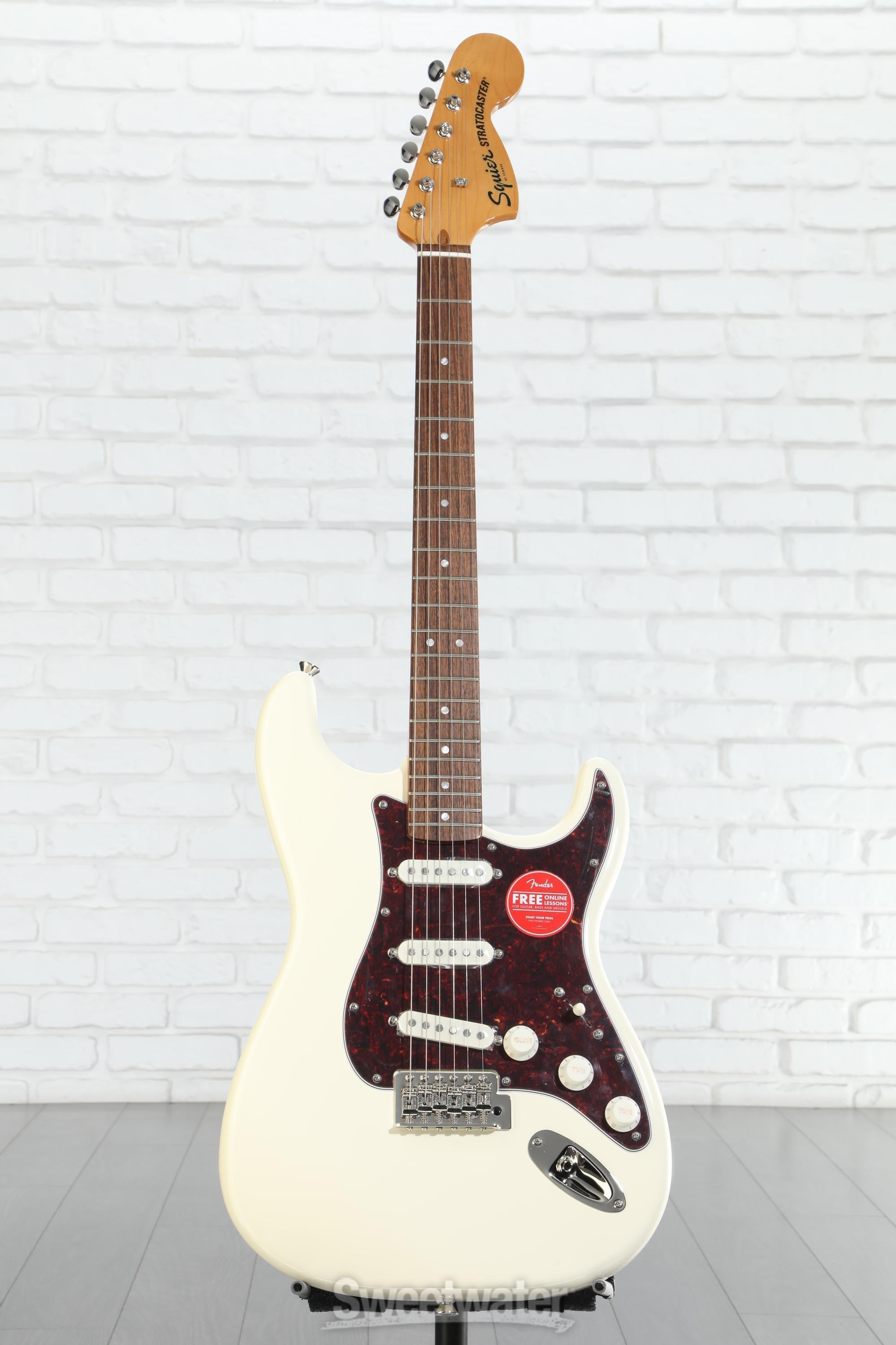 ギター Squier Classic Vibe 70s Stratocaster LH Squier Classic Vibe '70s Stratocaster - Olympic White