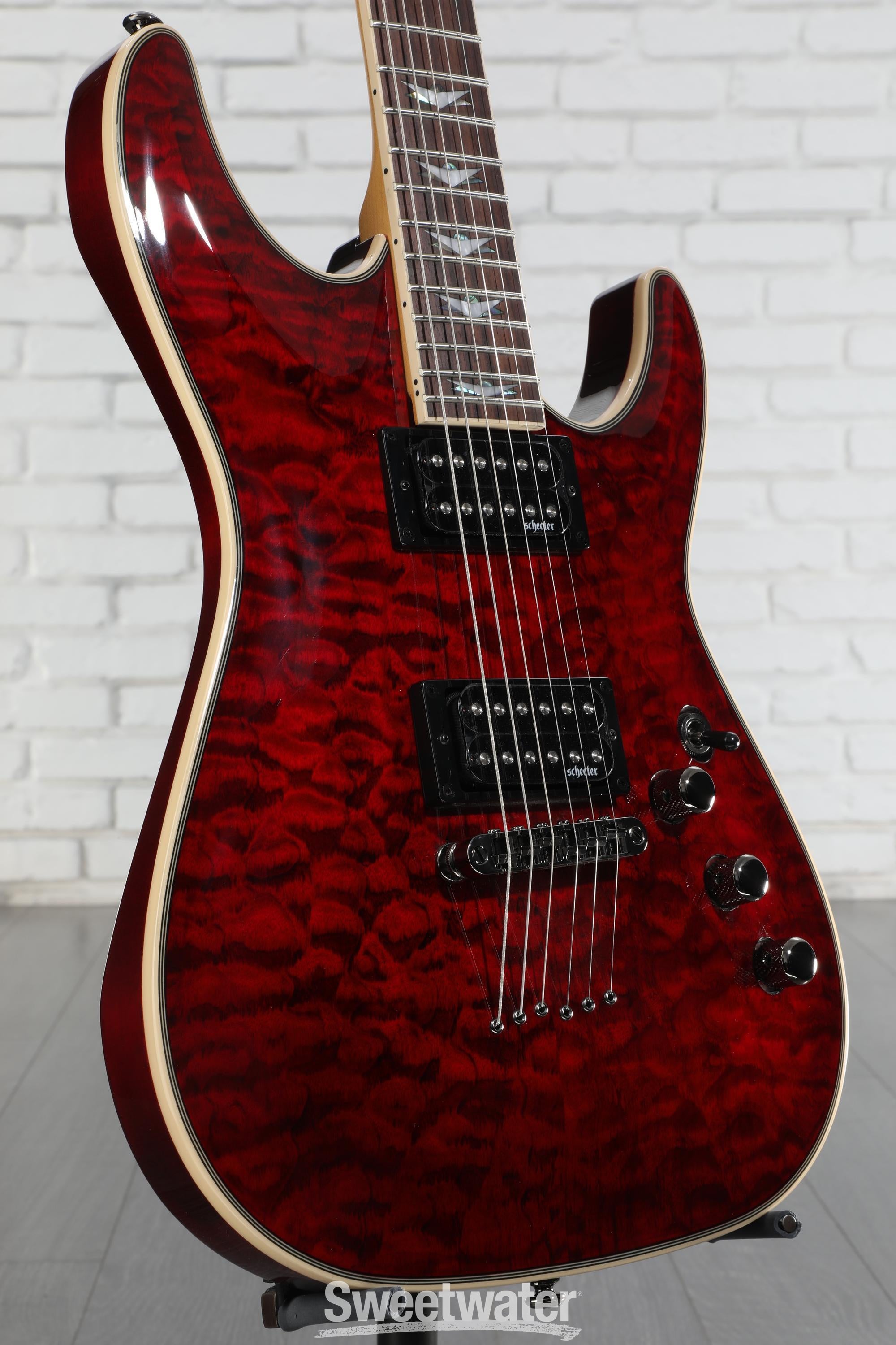 Schecter Omen Extreme-6 Electric Guitar - Black Cherry | Sweetwater