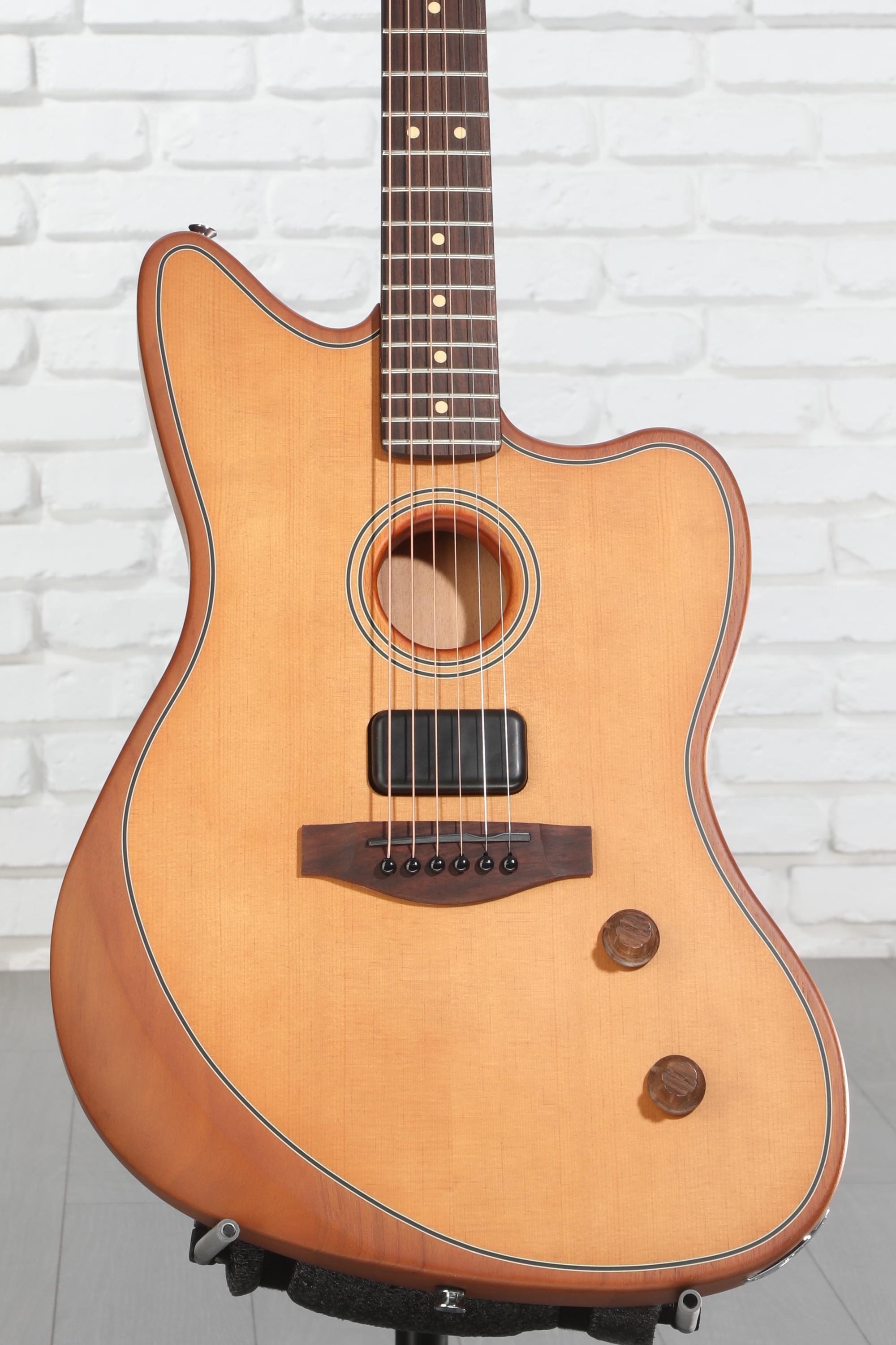 Fender Acoustasonic Standard Jazzmaster Acoustic-electric Guitar