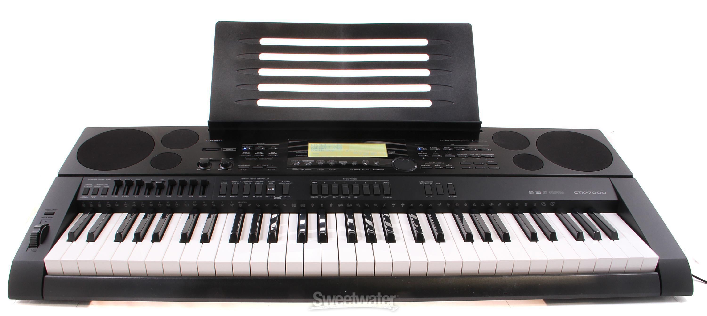 Casio CTK-7000 61-key Portable Arranger | Sweetwater