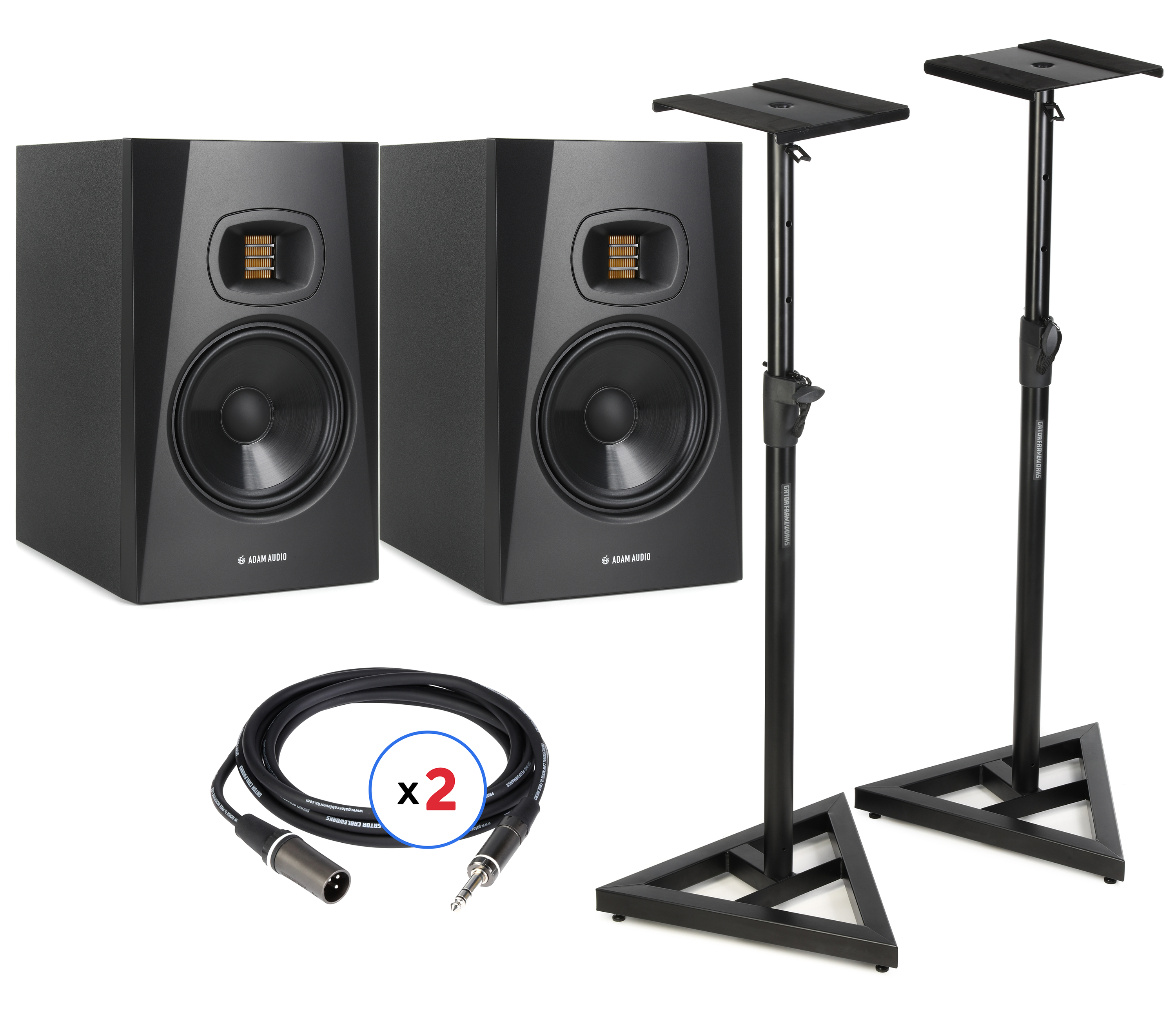 ADAM Audio T7V 7 inch Powered Studio Monitor | Sweetwater ADAM Audio T7V 7 inch Powered Studio Monitor | Sweetwater