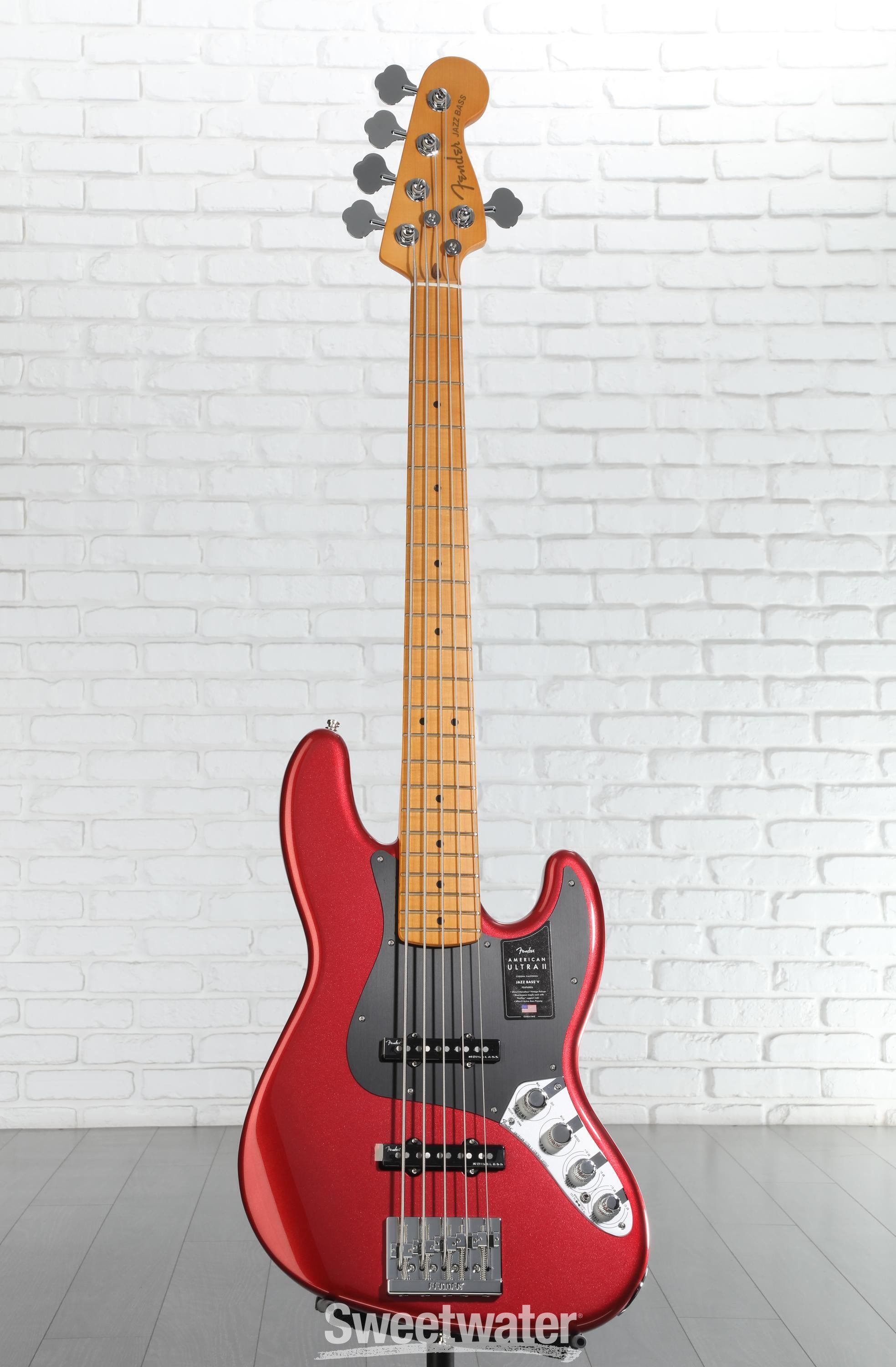 Fender USA American Ultra V 5弦Bass Fender American Ultra Jazz Bass V 5-String Maple Fingerboard Aged