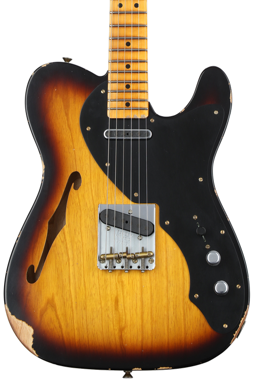 ◆ CustomElectrolic Relic SunburstStrato◆ Fender Custom Shop Limited-edition Nocaster Thinline Relic