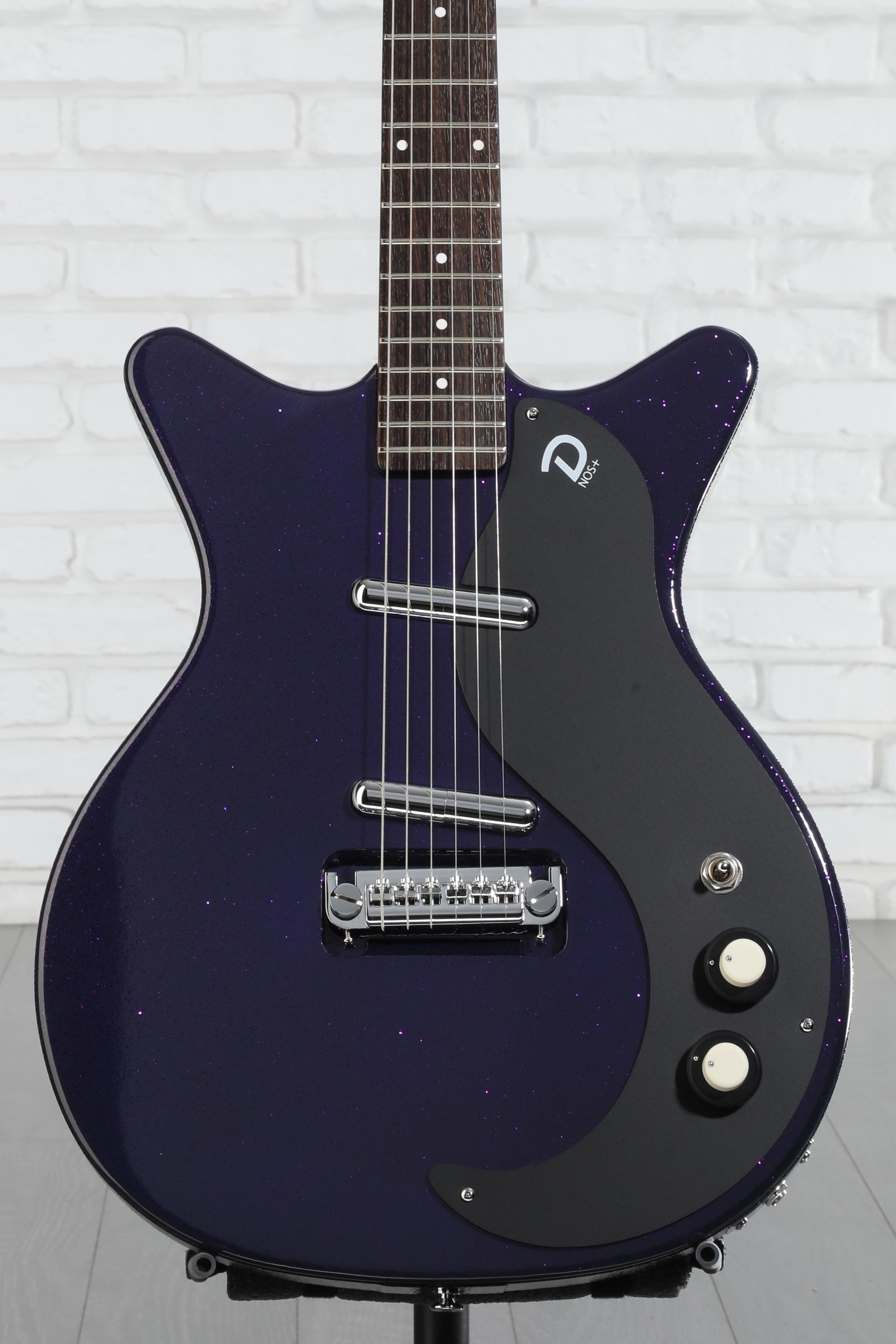 Danelectro Blackout 59 Electric Guitar - Purple Metal Flake