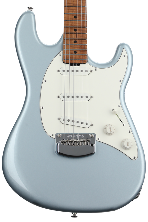 Ernie Ball Music Man Cutlass RS - Firemist Silver Reviews