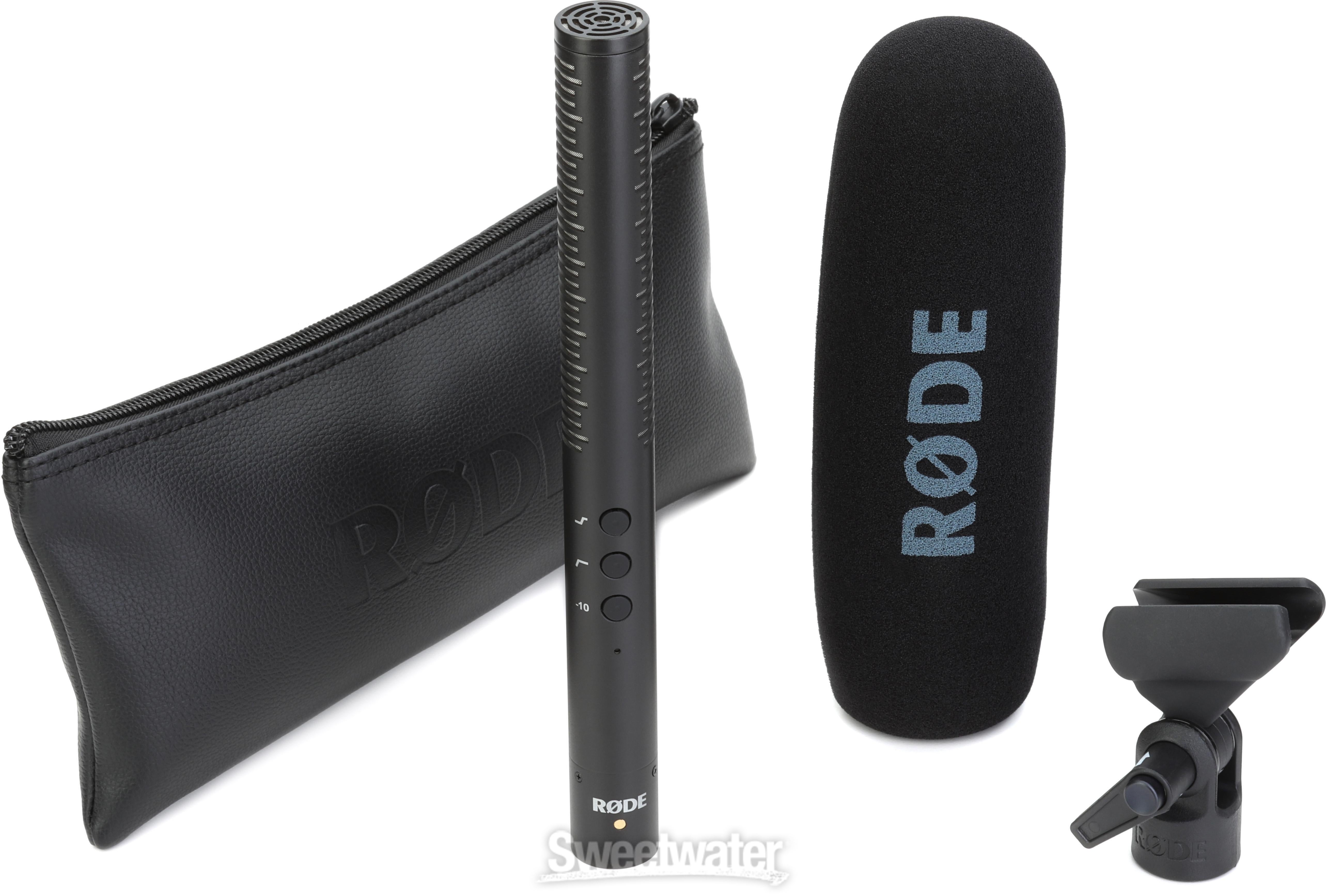 Rode NTG4 Shotgun Condenser Microphone | Sweetwater