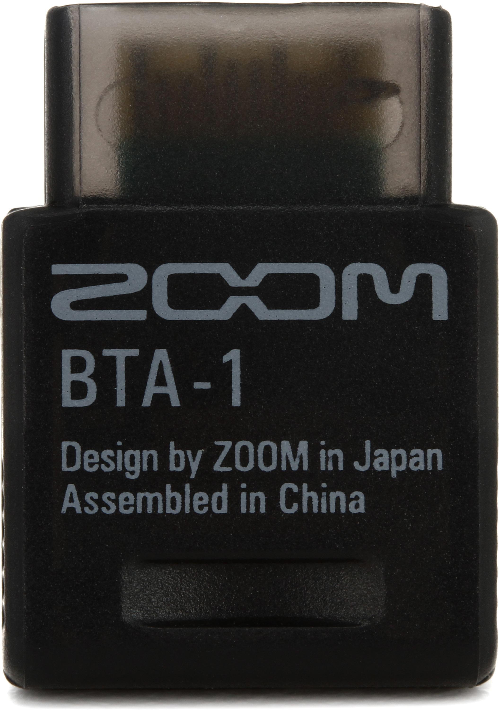 Zoom BTA-1 Bluetooth Adapter for AR-48, LiveTrak L-20, and Q8n-4K