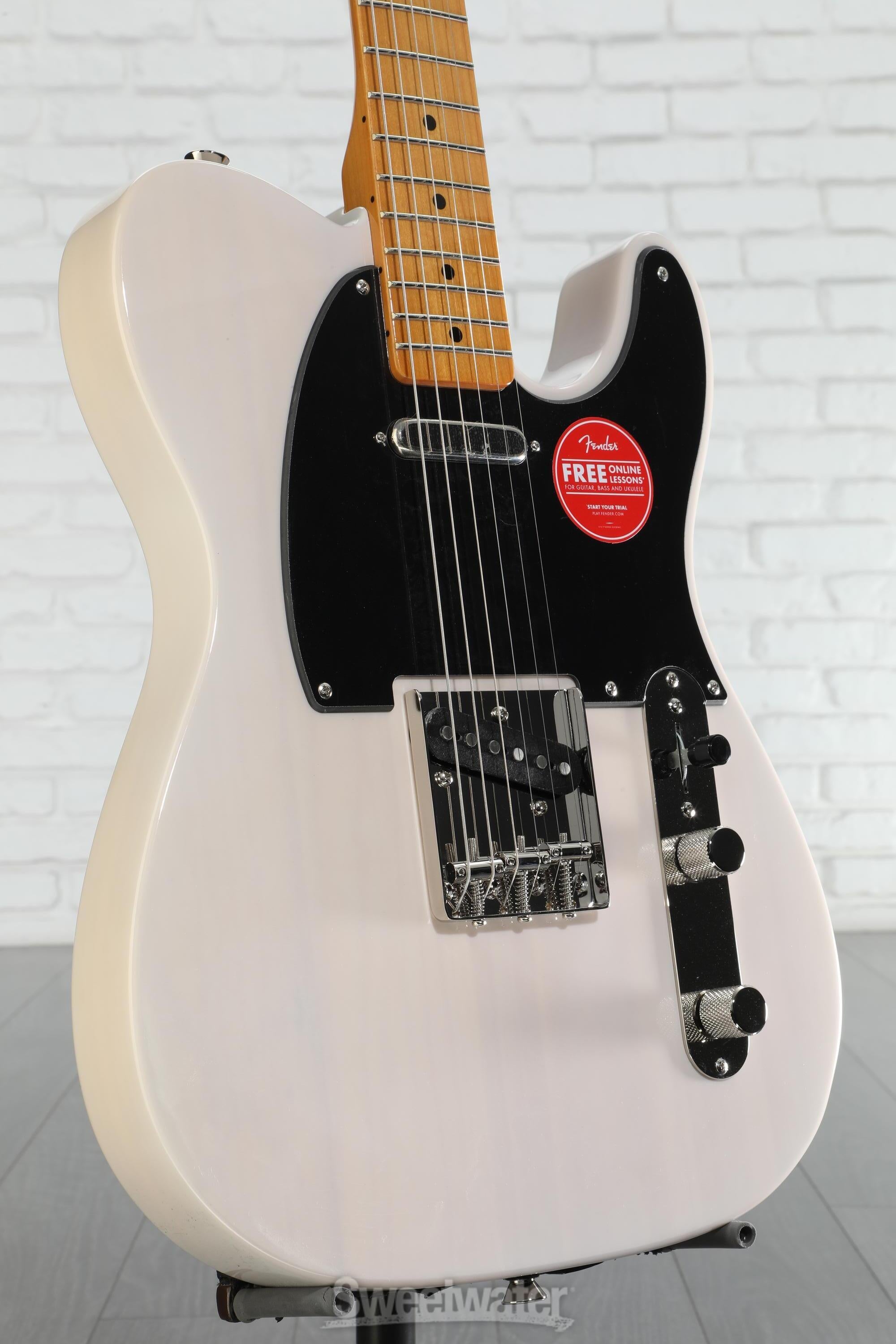 Squier Telecaster ホワイト Classic Vibe 50s Squier Classic Vibe '50s Telecaster - White Blonde | Sweetwater