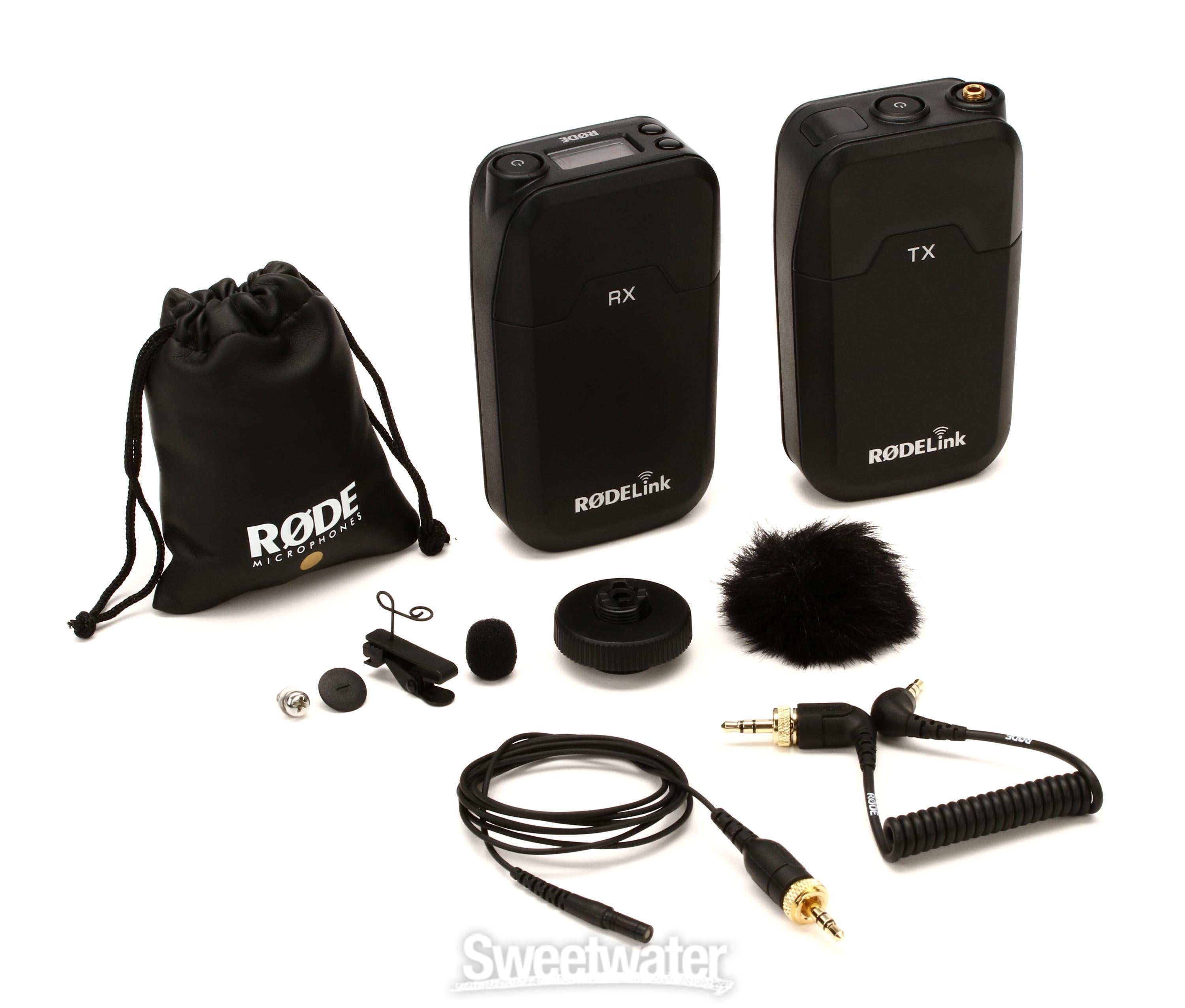 Rode RodeLink Filmmaker Kit Camera-Mount Wireless Lavalier 