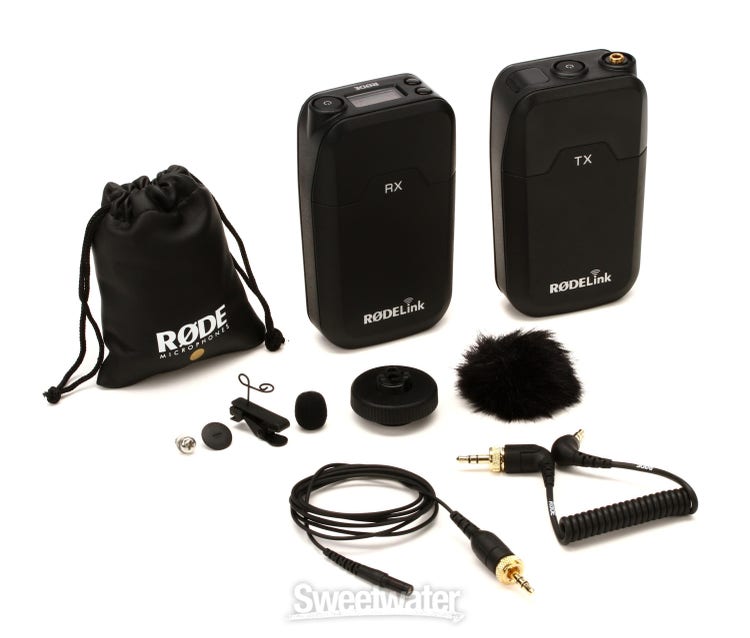 RODE Wireless GO II Single-Wireless Lavalier Digital Microphone Recorder  TX+RX