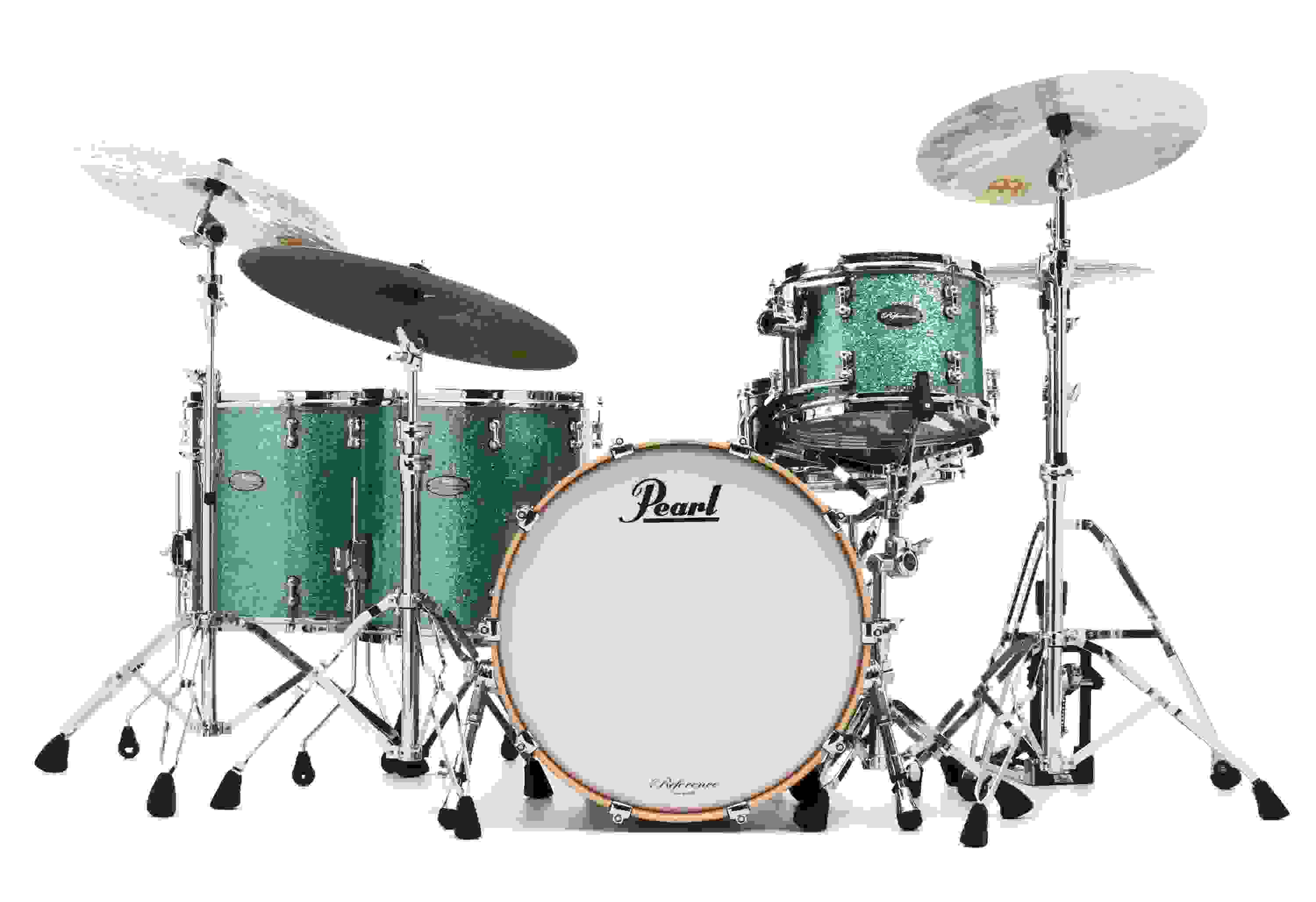 Pearl Music City Custom Reference Pure RFP422R/C 4-piece Shell Pack - Turquoise Glass