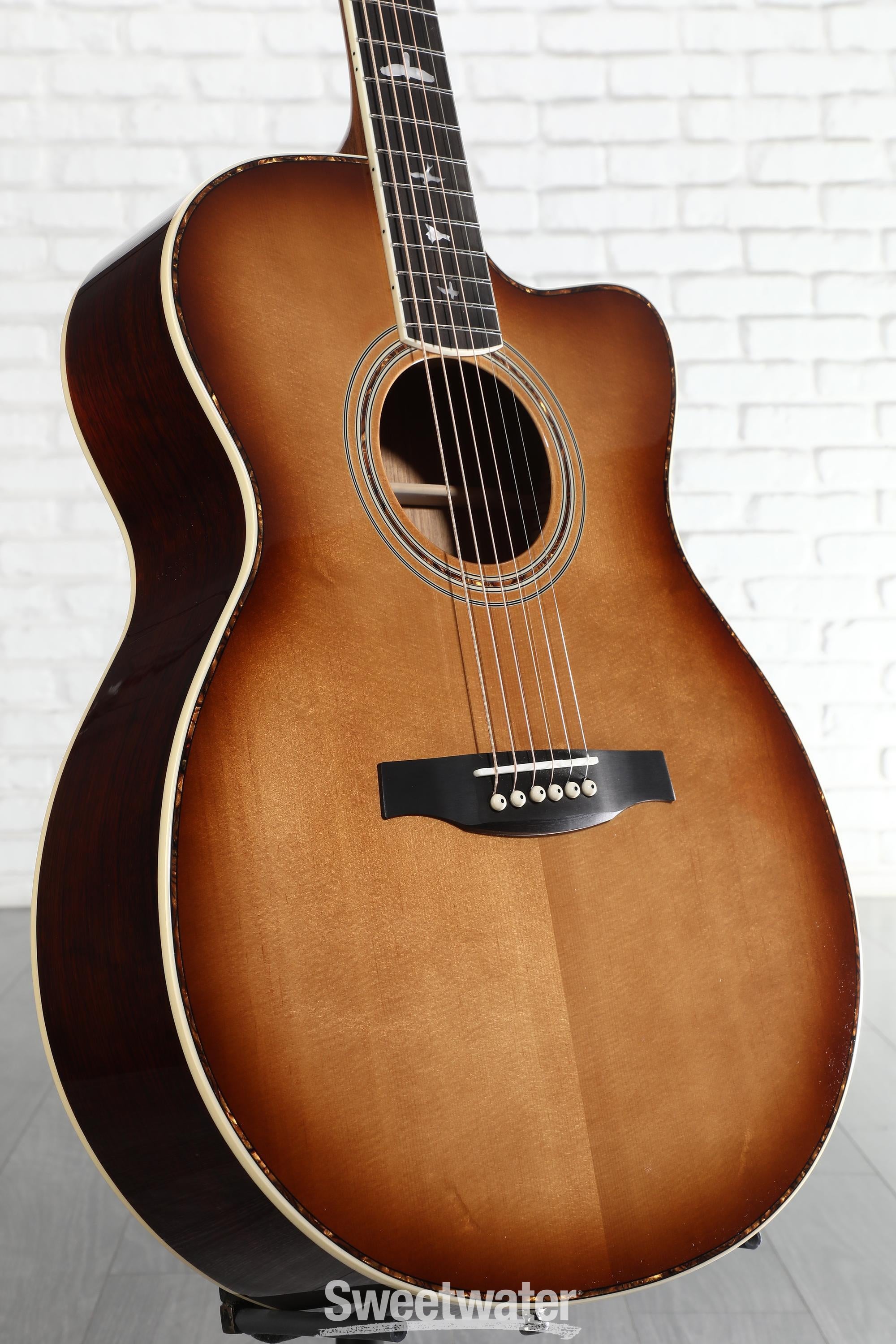 PRS SE A40 Angelus Acoustic-electric Guitar - Tobacco Sunburst