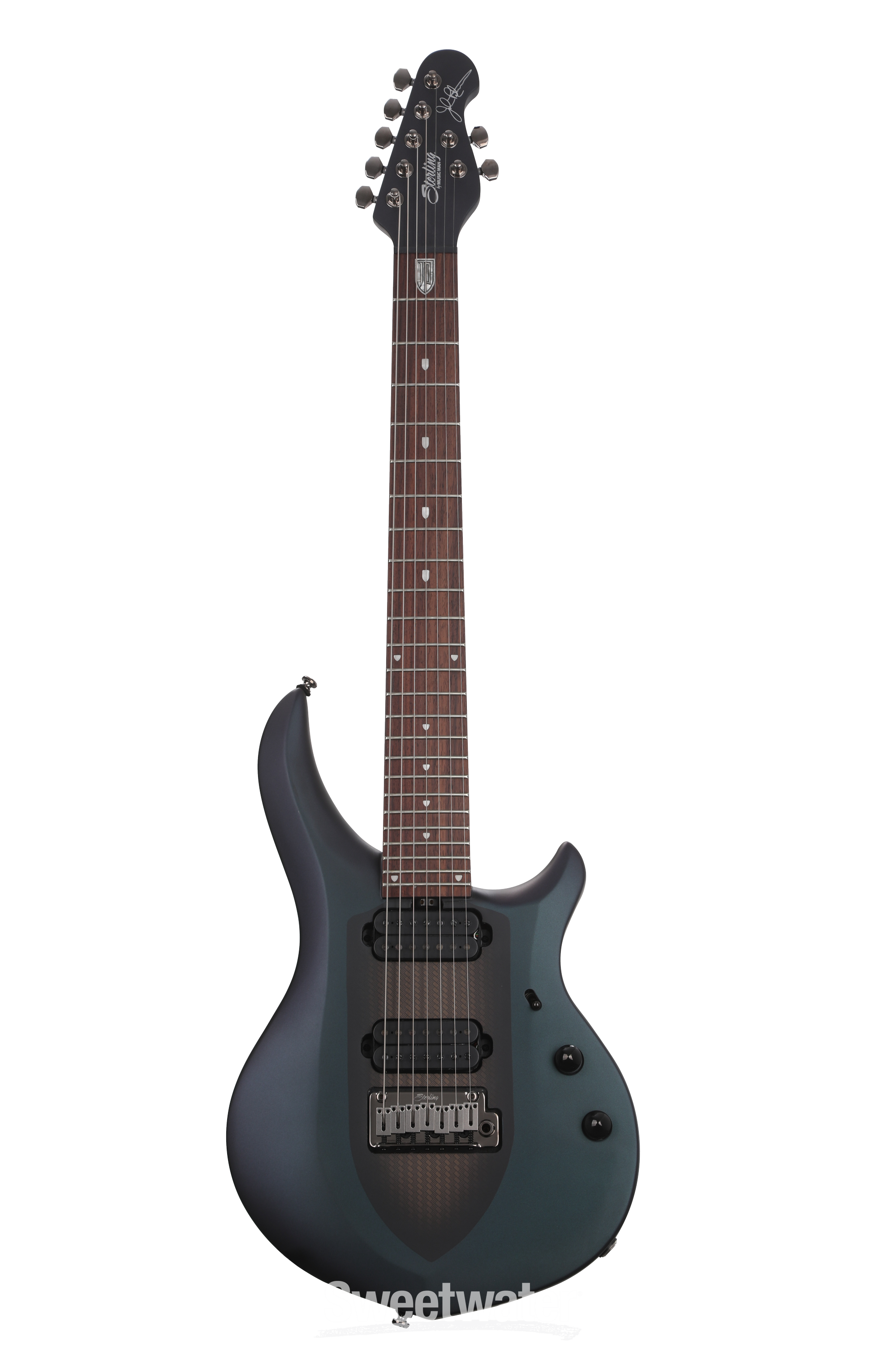 Sterling By Music Man MAJ170 John Petrucci Signature Dent and Scratch  Electric Guitar - Arctic Dream