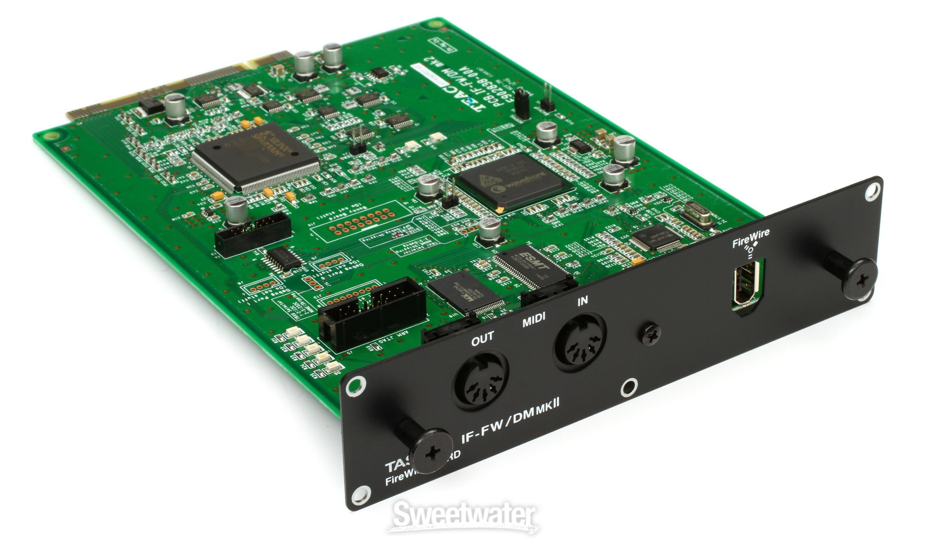 新品級✨ TASCAM IF-FW/DM mkII FireWire 付属品完備 TASCAM IF-FW/DM mkII FireWire Card for DM-series Digital Mixers