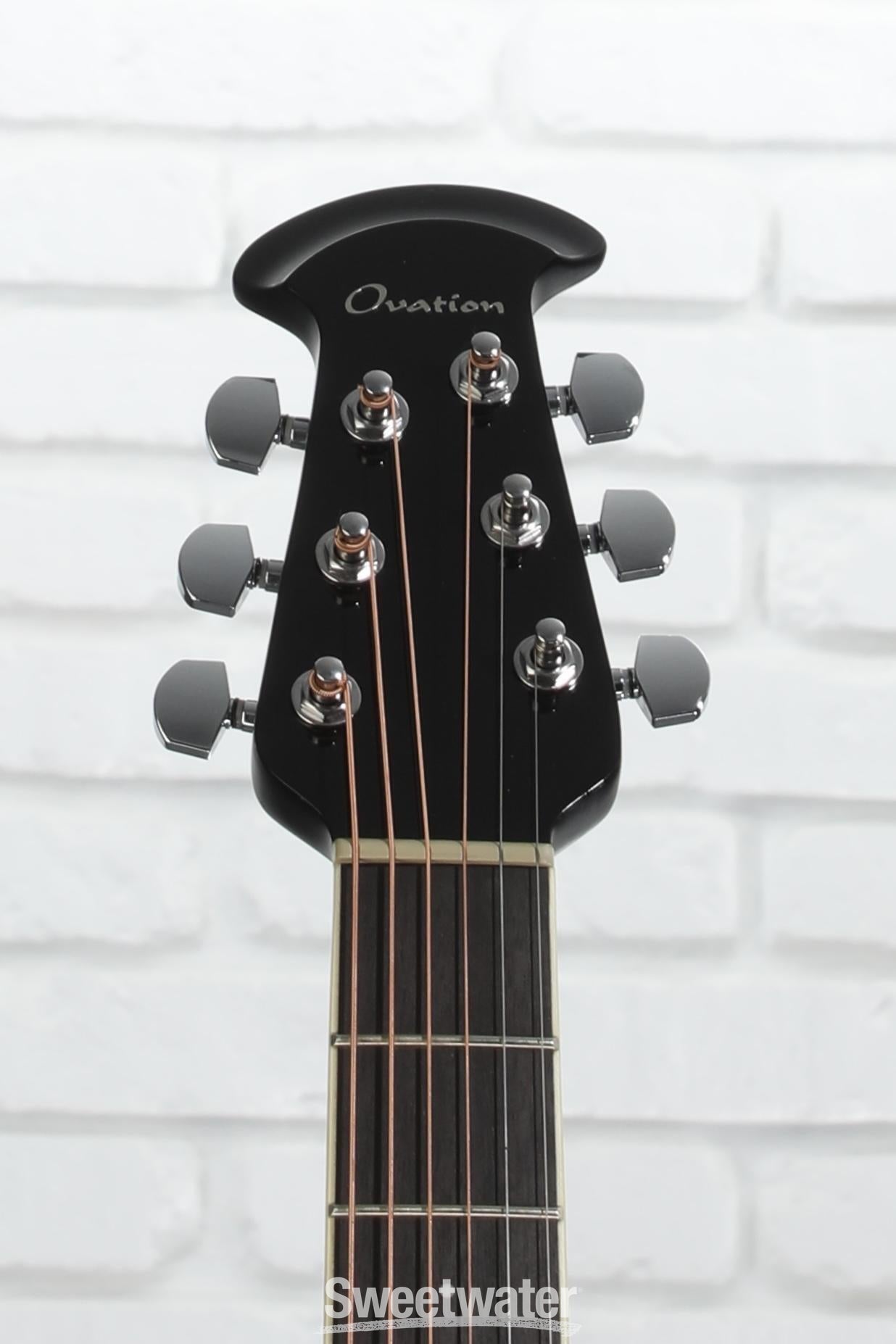OVATION CELEBRITY ミディアムスケール CP212 BLACK Ovation Celebrity Standard Mid-Depth Acoustic-Electric