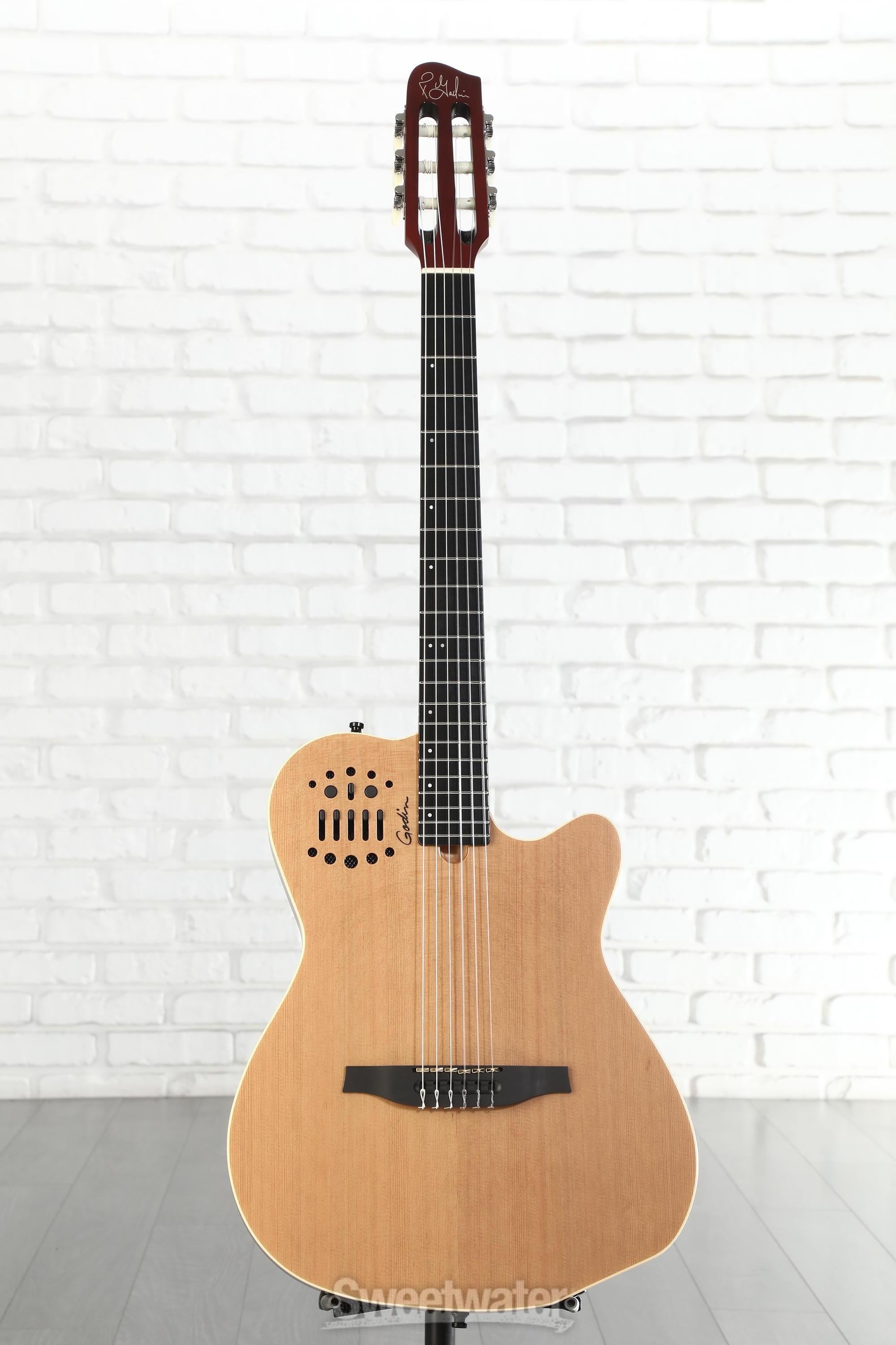 Godin ACS-SA Slim, Nylon String Acoustic-Electric Guitar - Natural