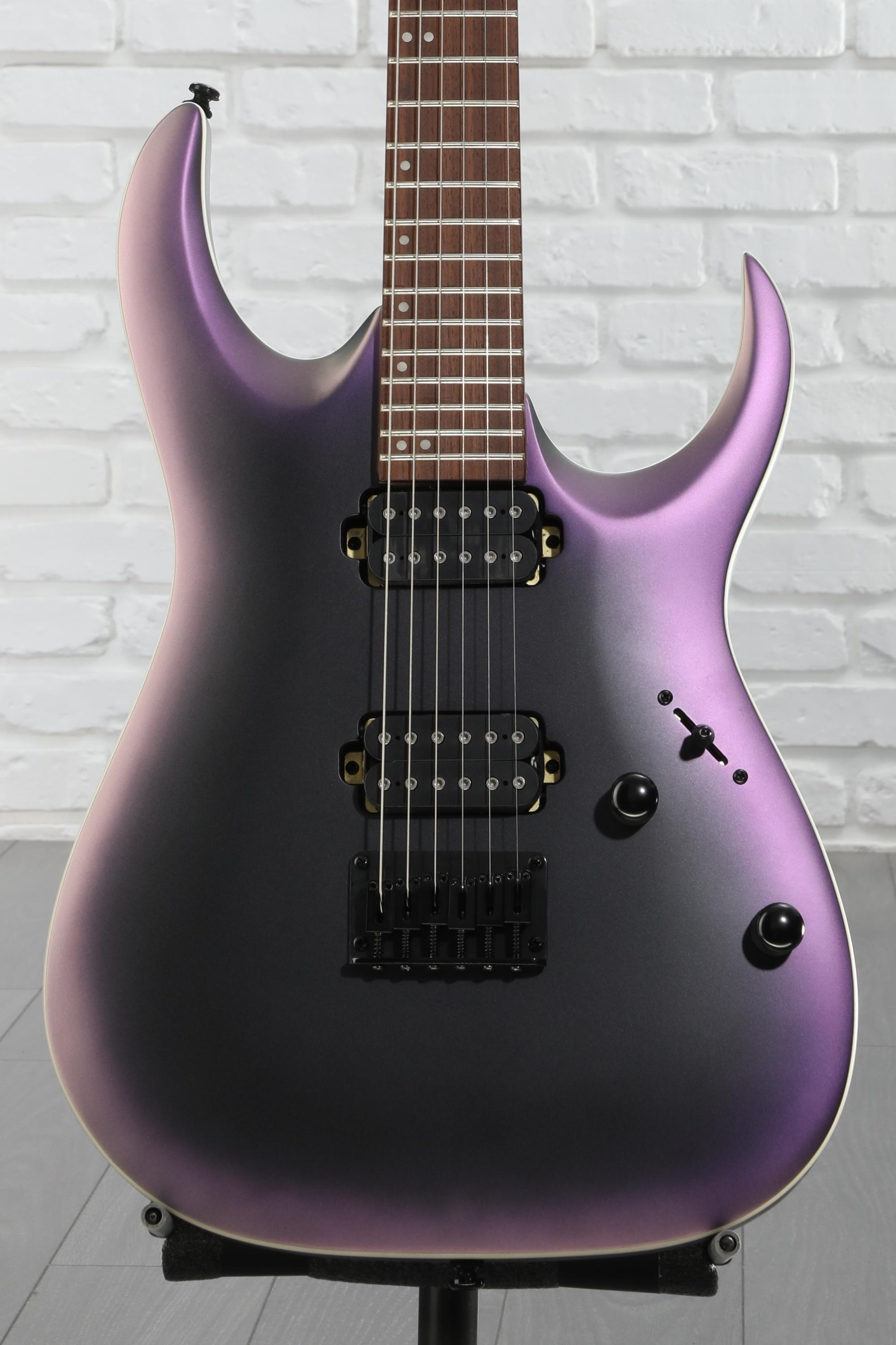 Ibanez Standard RGA42EX Electric Guitar - Black Aurora Burst Matte