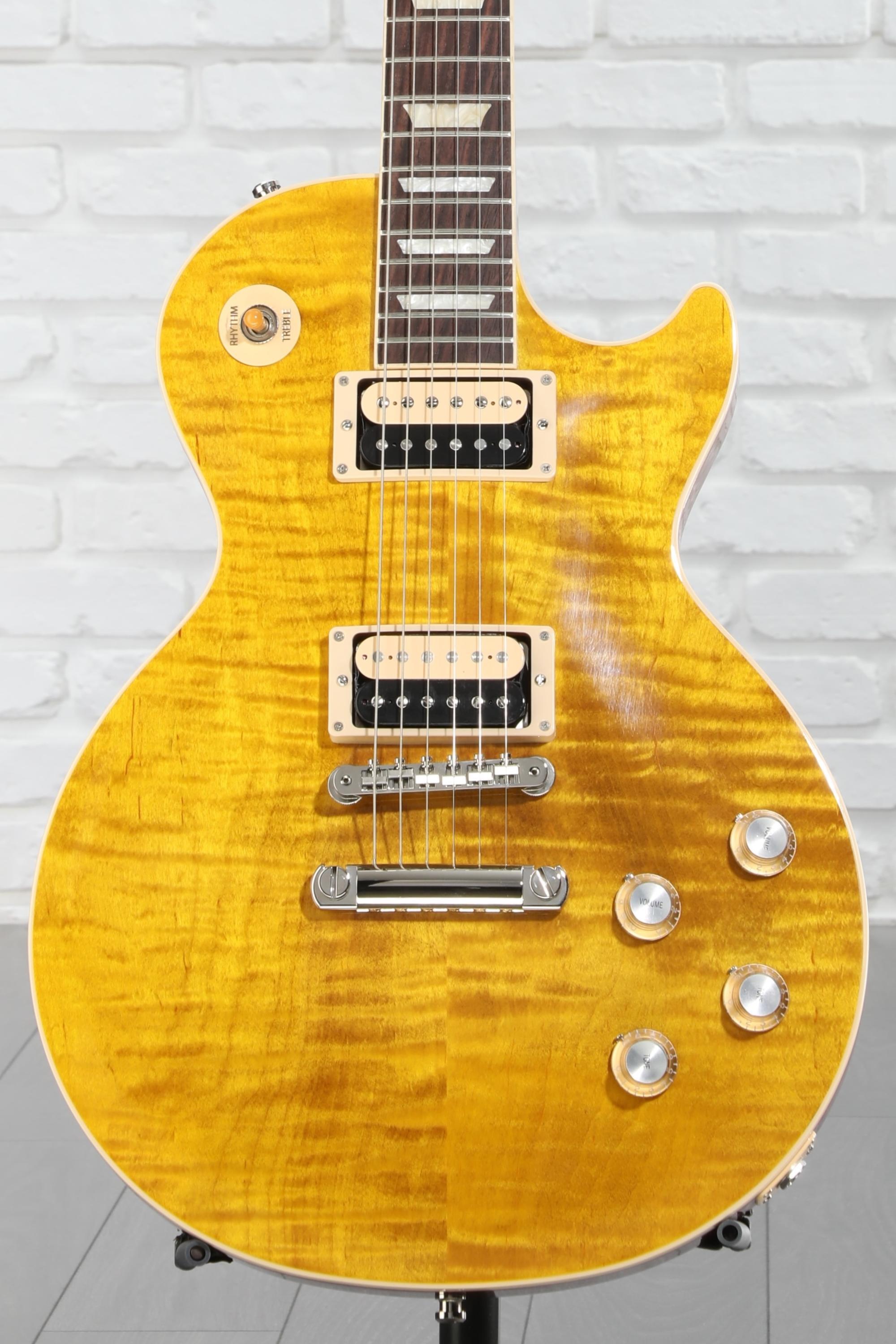 ギター Gibson Slash Les Paul Standard Goldtop Gibson Slash Les Paul Standard Electric Guitar Victoria Gold