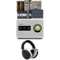 Photo of Universal Audio Apollo Solo Heritage Edition USB-C Audio Interface and Headphones