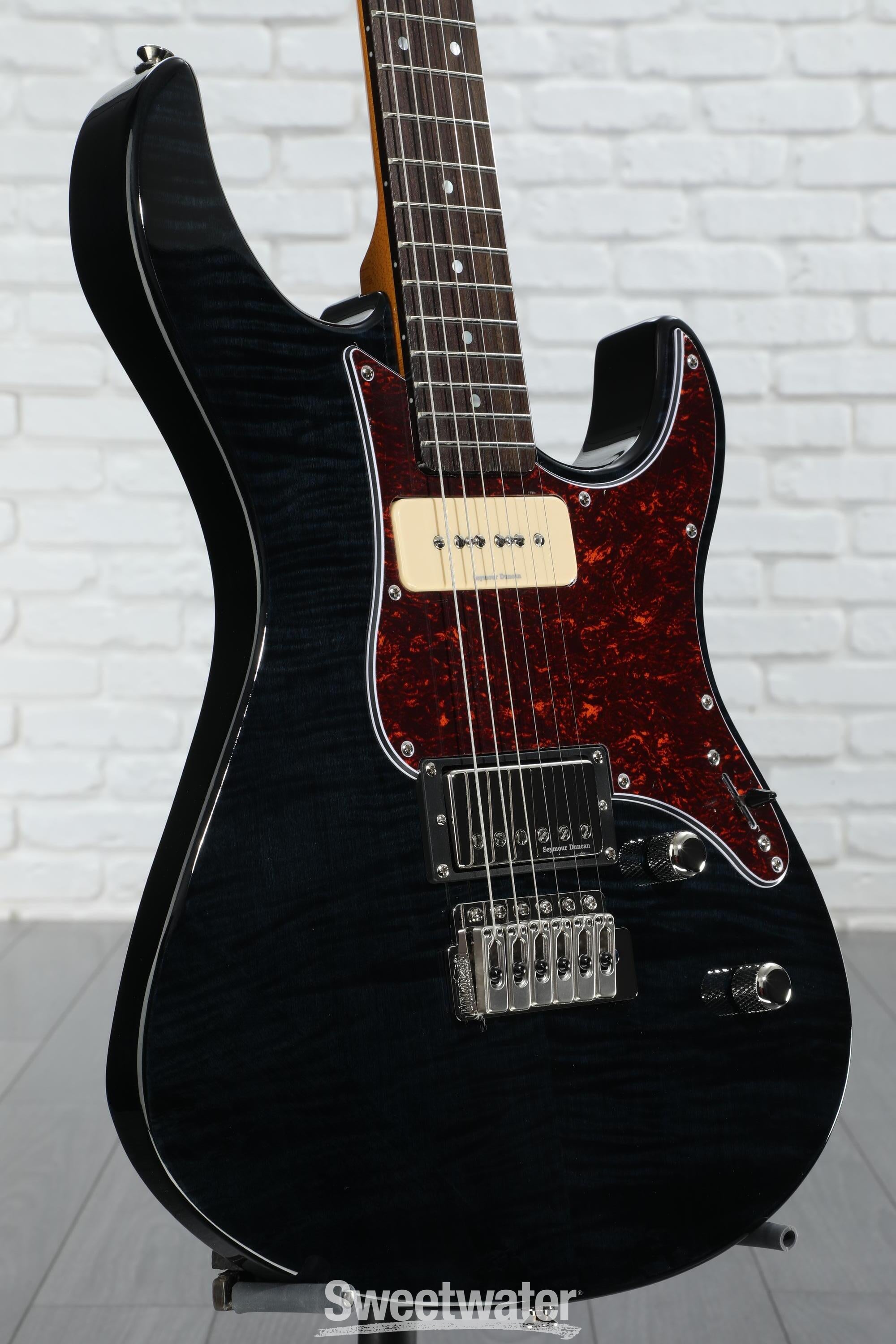 Yamaha PAC611VFM Pacifica Electric Guitar - Trans Black Yamaha PAC611VFM Pacifica Electric Guitar - Trans Black