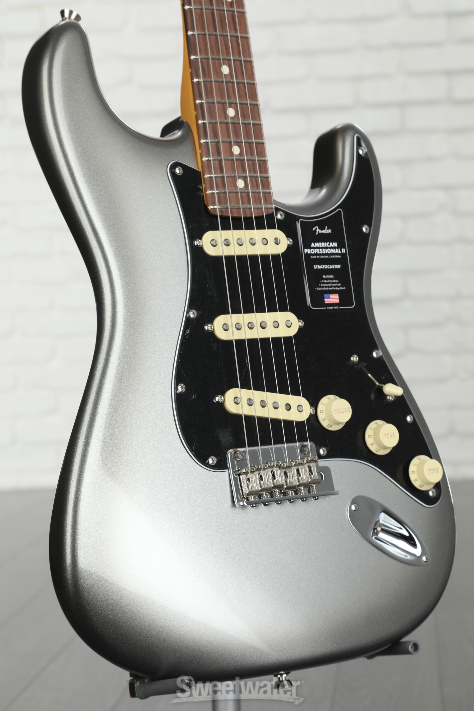 Fender American Professional II Stratocaster - Mercury with Rosewood ...