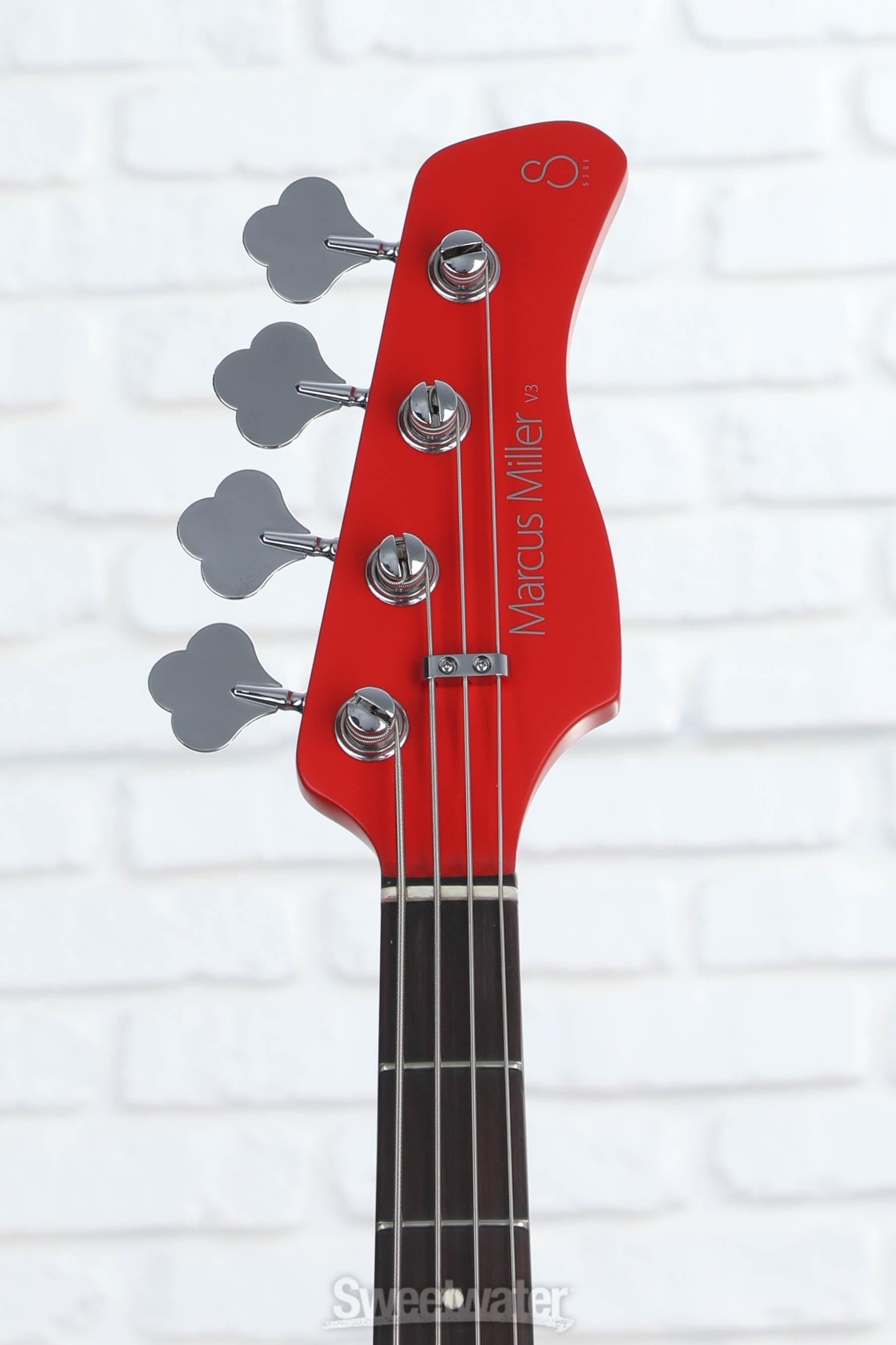 Sire Marcus Miller M3 4-String Electric Bass - See Through Red