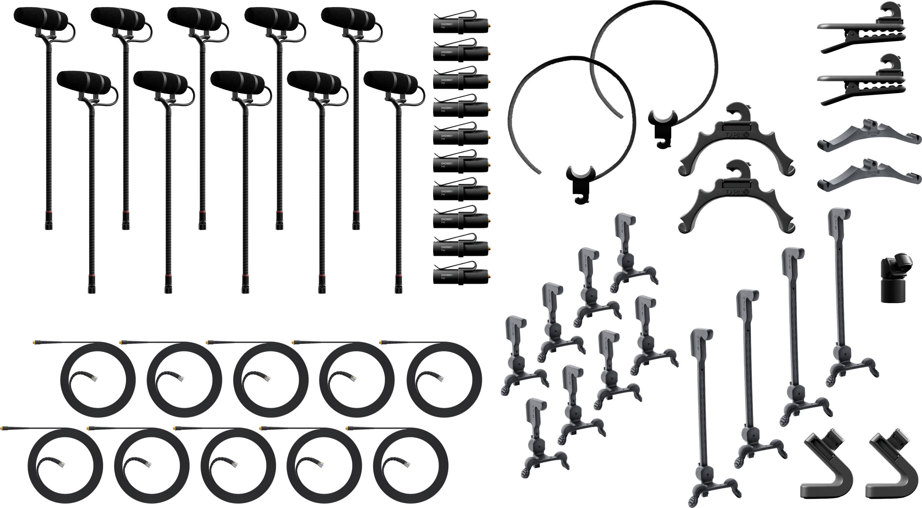 DPA 4099 CORE+ Classic Touring Kit with 10 Microphones | Sweetwater