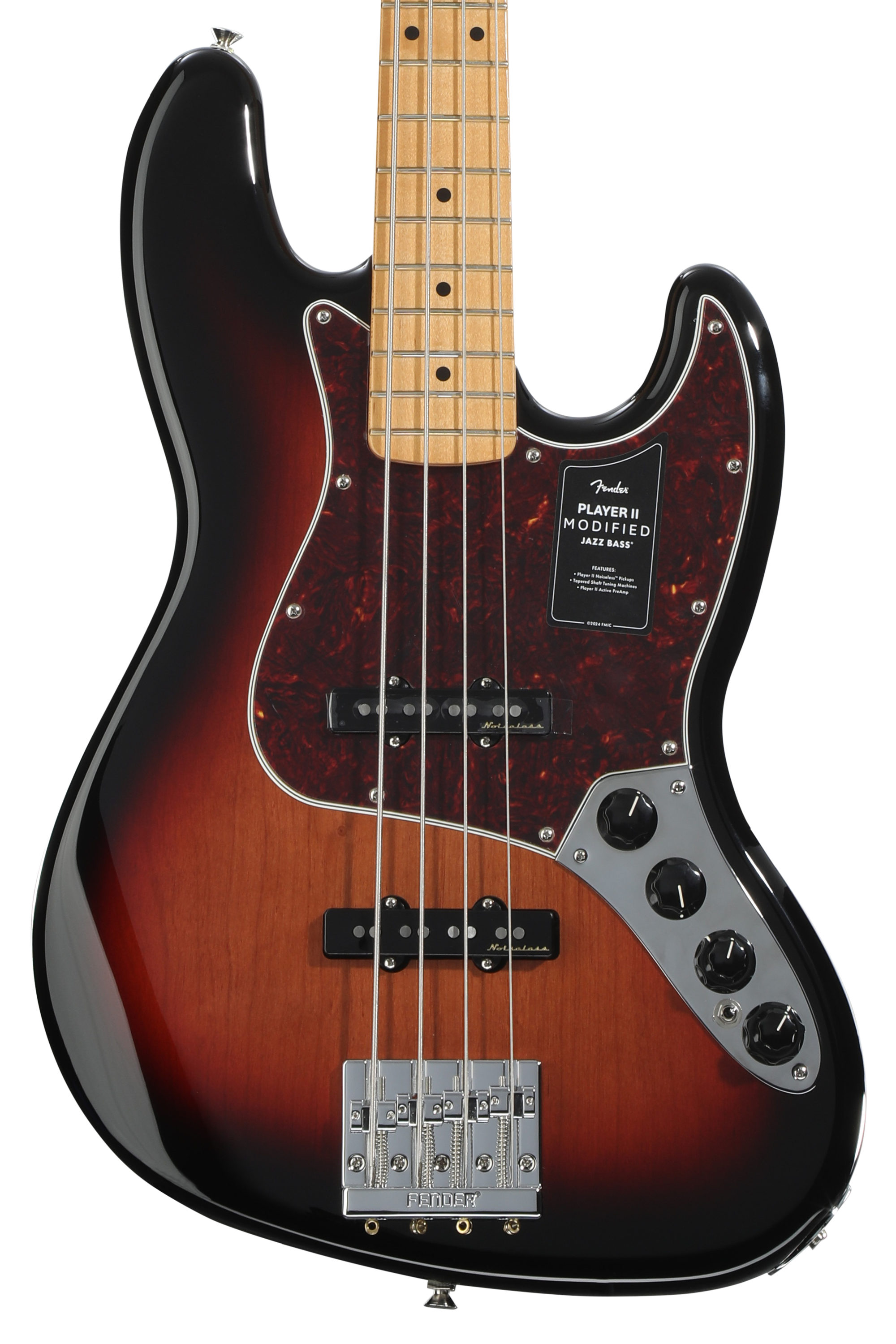 Fender Player II Modified Active Jazz Bass - 3-tone Sunburst
