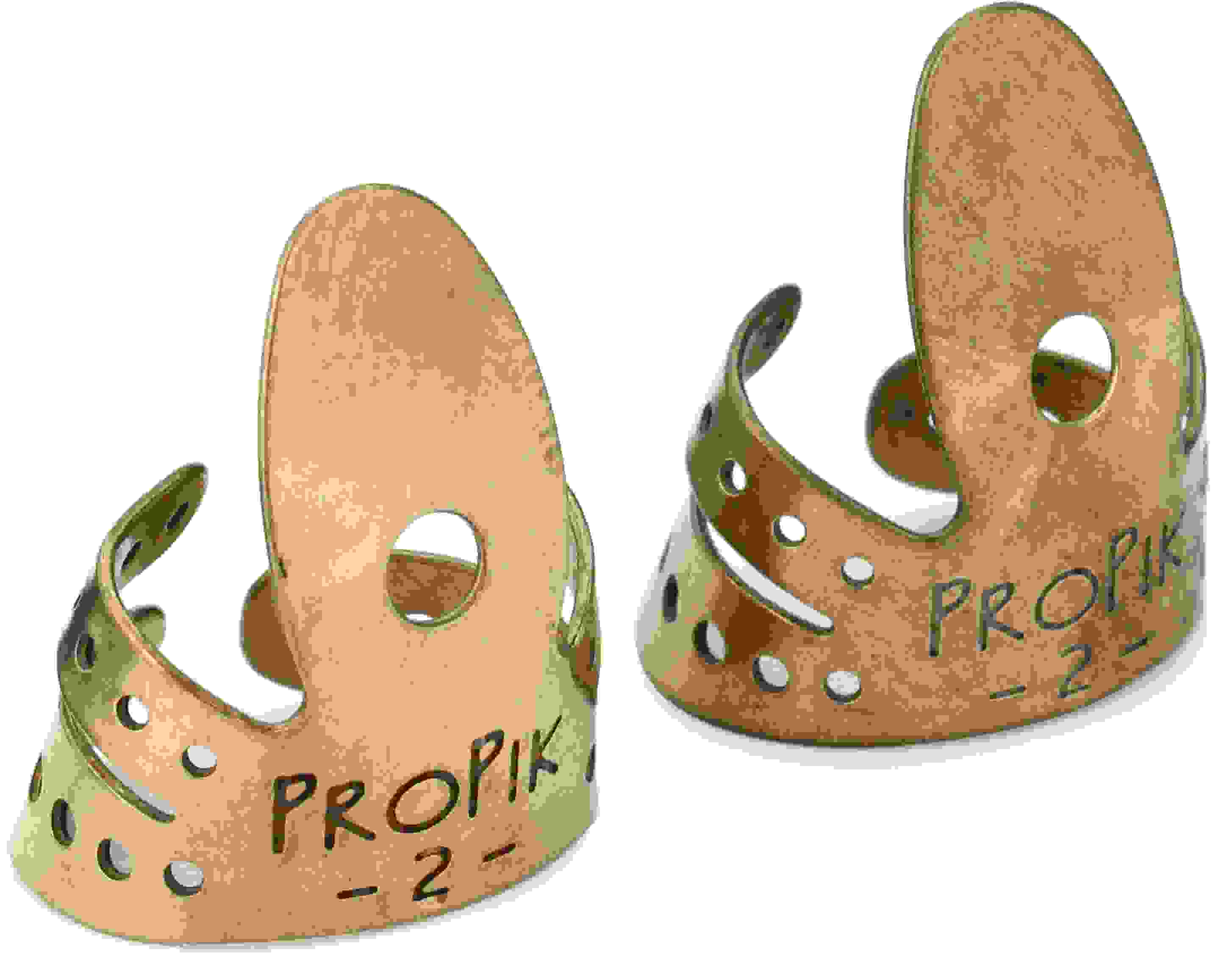 Deering ProPik Extra Comfortable Split Wrap Fingerpick - Brass