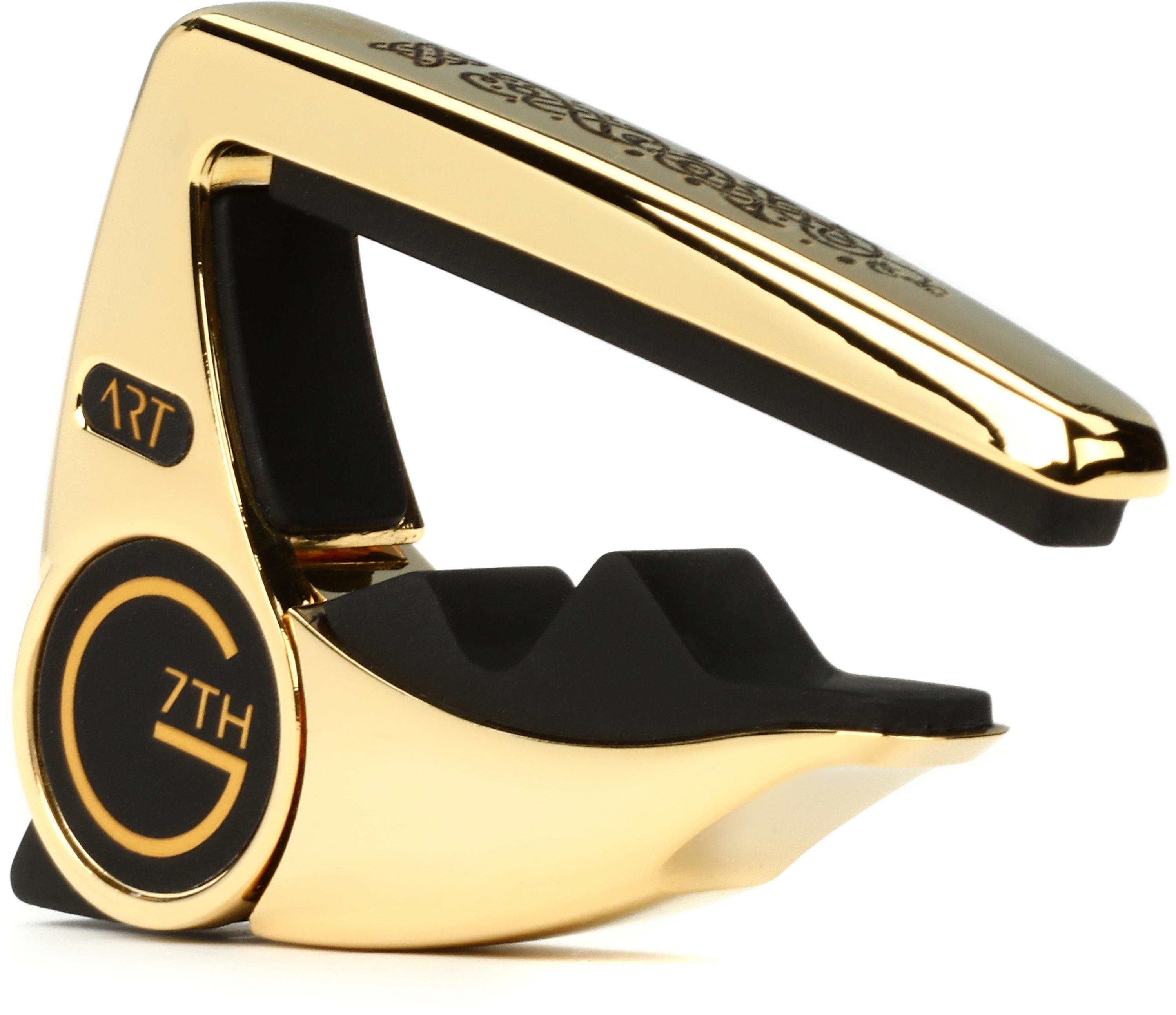 G7th Performance 3 Steel String Guitar Capo - Gold | Sweetwater