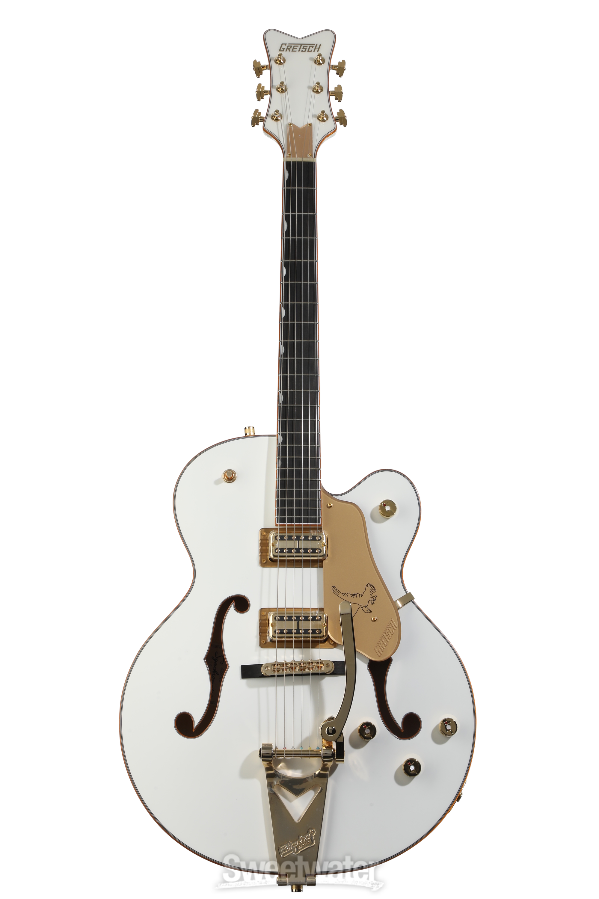 Gretsch Synchromatic Falcon Electric Guitar - Snowcrest White