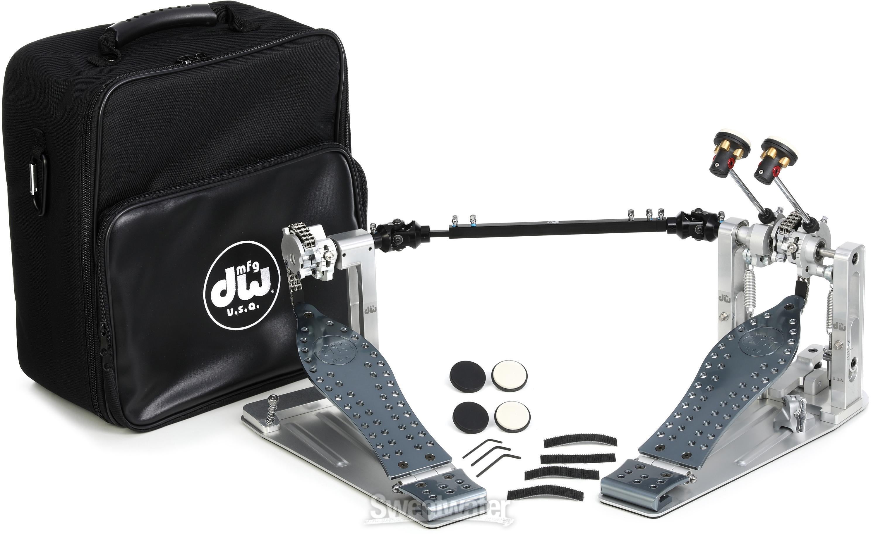 DW DWCPMCD2 MCD Machined Chain Drive Double Bass Drum Pedal - Polished |  Sweetwater