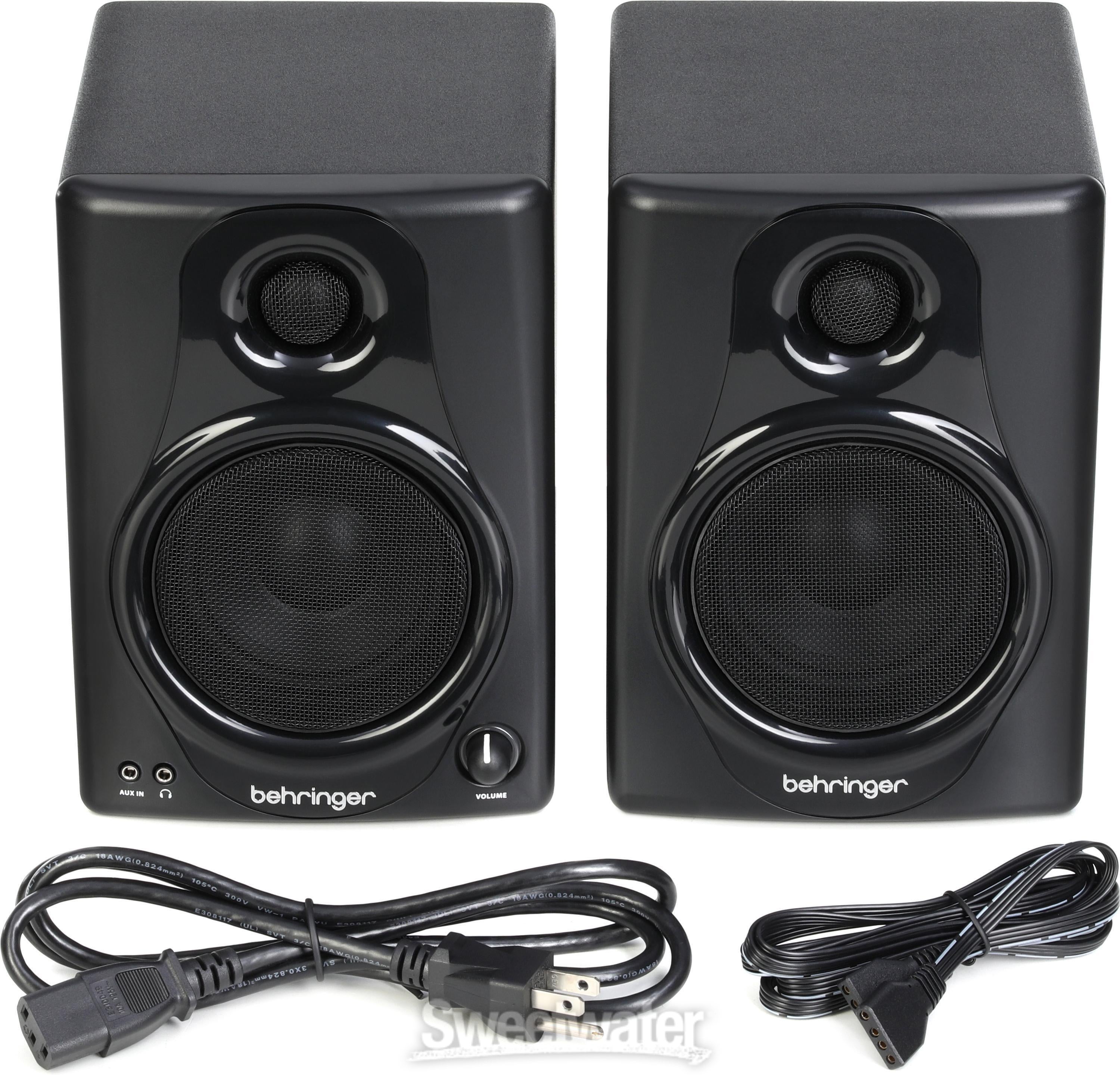 Behringer Media 40USB 4 inch Powered Studio Monitors with USB