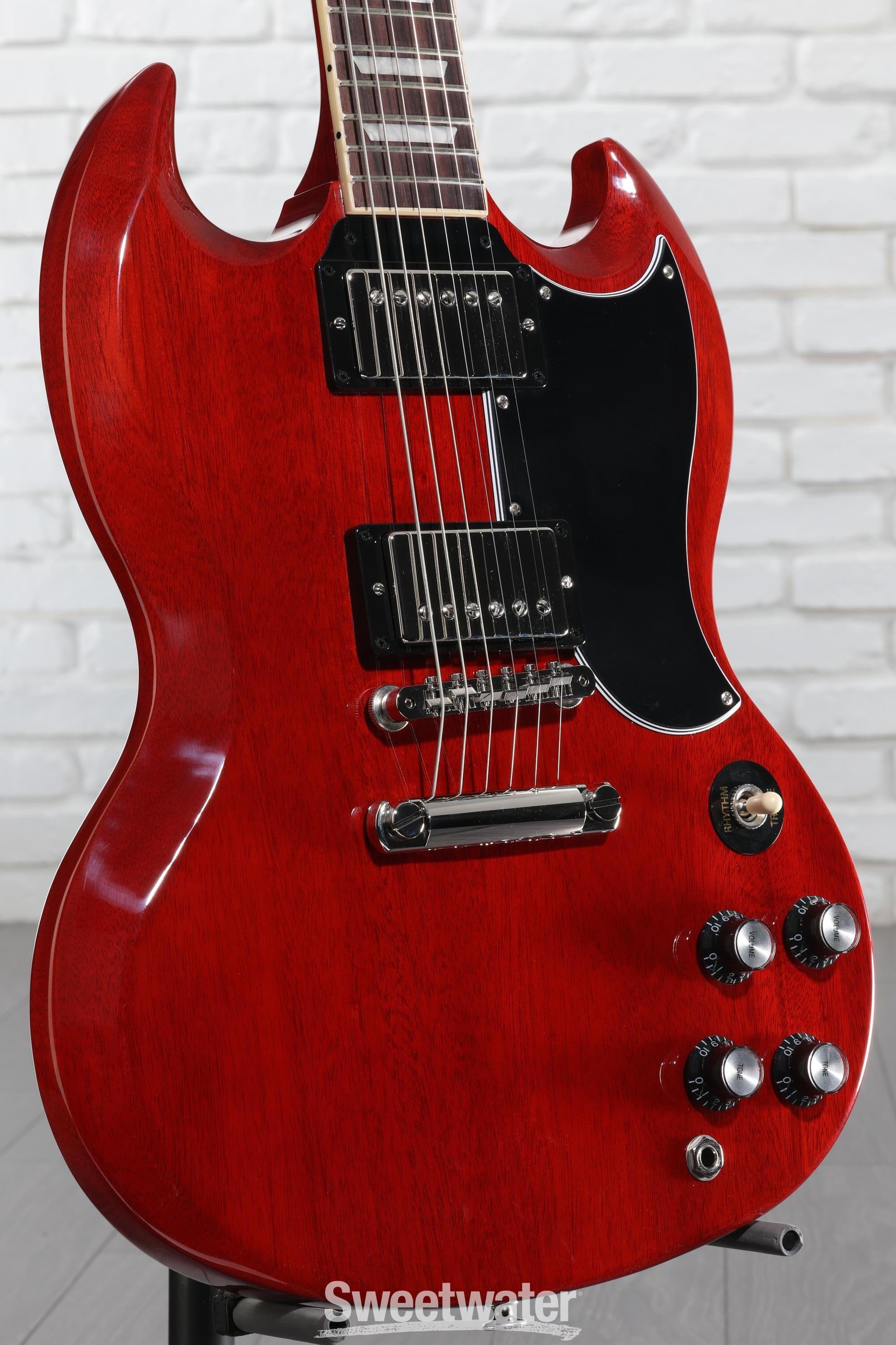 Gibson SG Standard '61 Electric Guitar - Vintage Cherry | Sweetwater