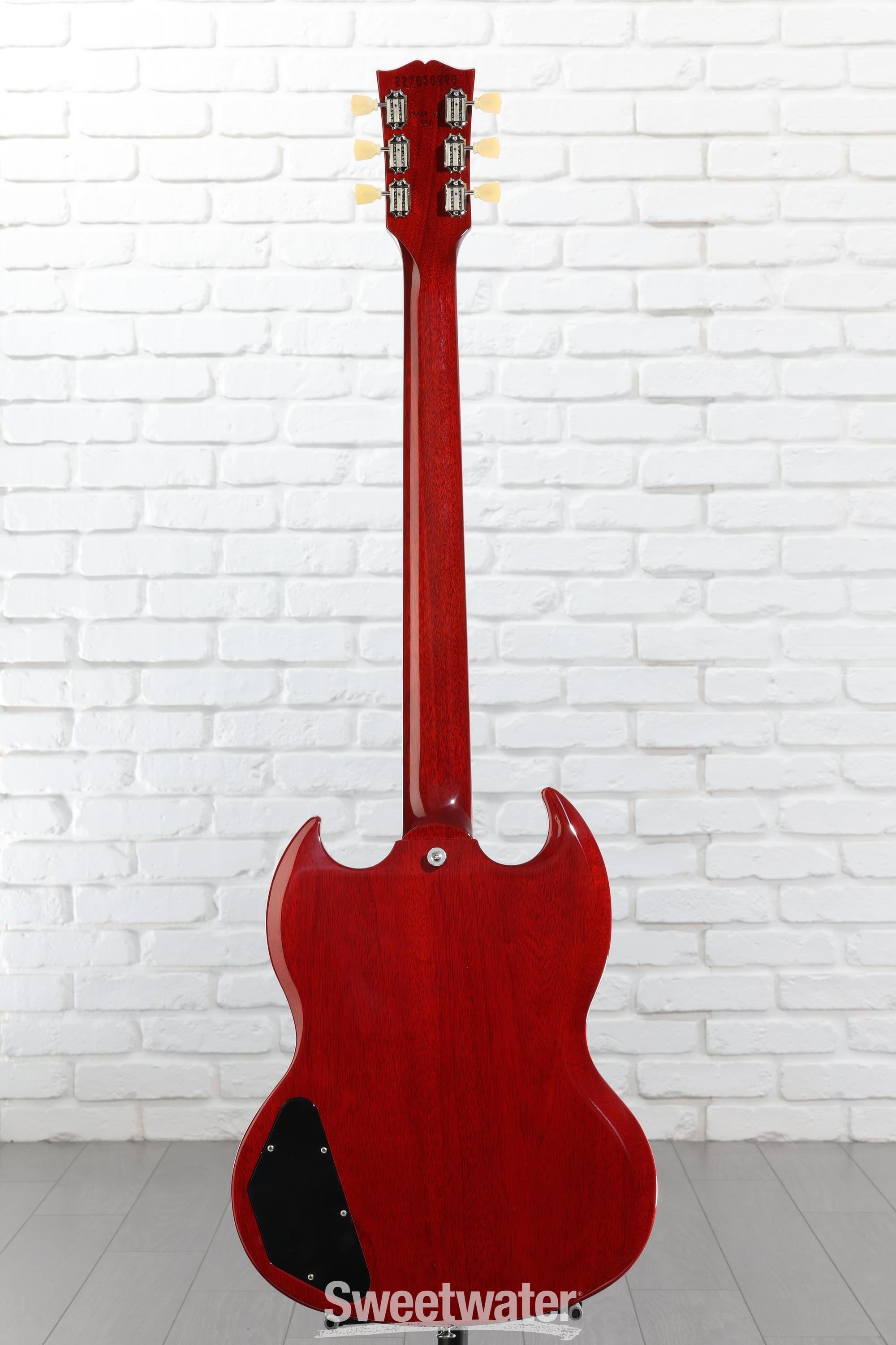 Gibson SG Standard '61 Electric Guitar - Vintage Cherry | Sweetwater