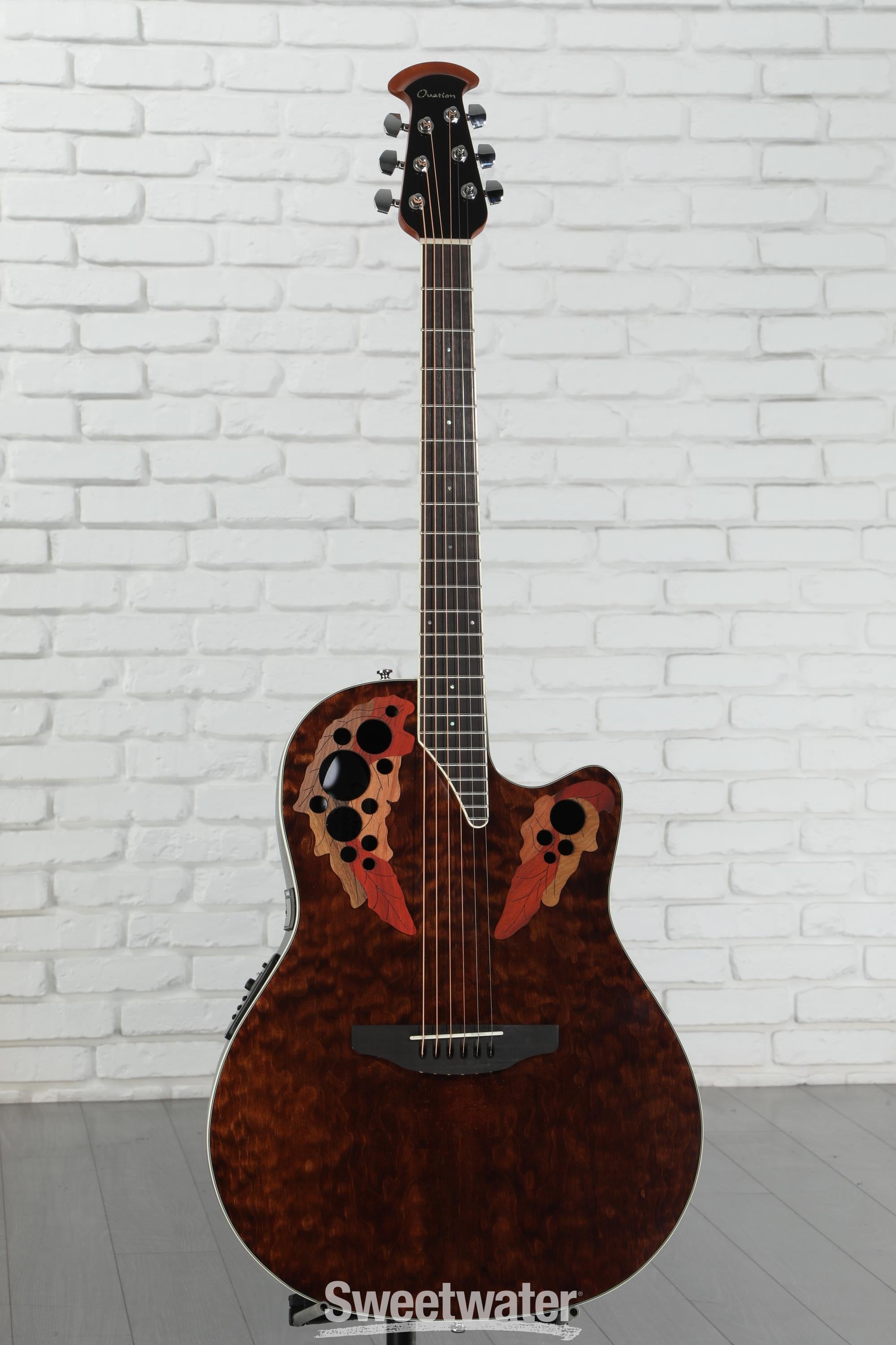 Ovation CE48P-TGE-G エレクトリックアコースティックギター美品 Ovation Celebrity Elite CE48P-TGE Super Shallow Acoustic