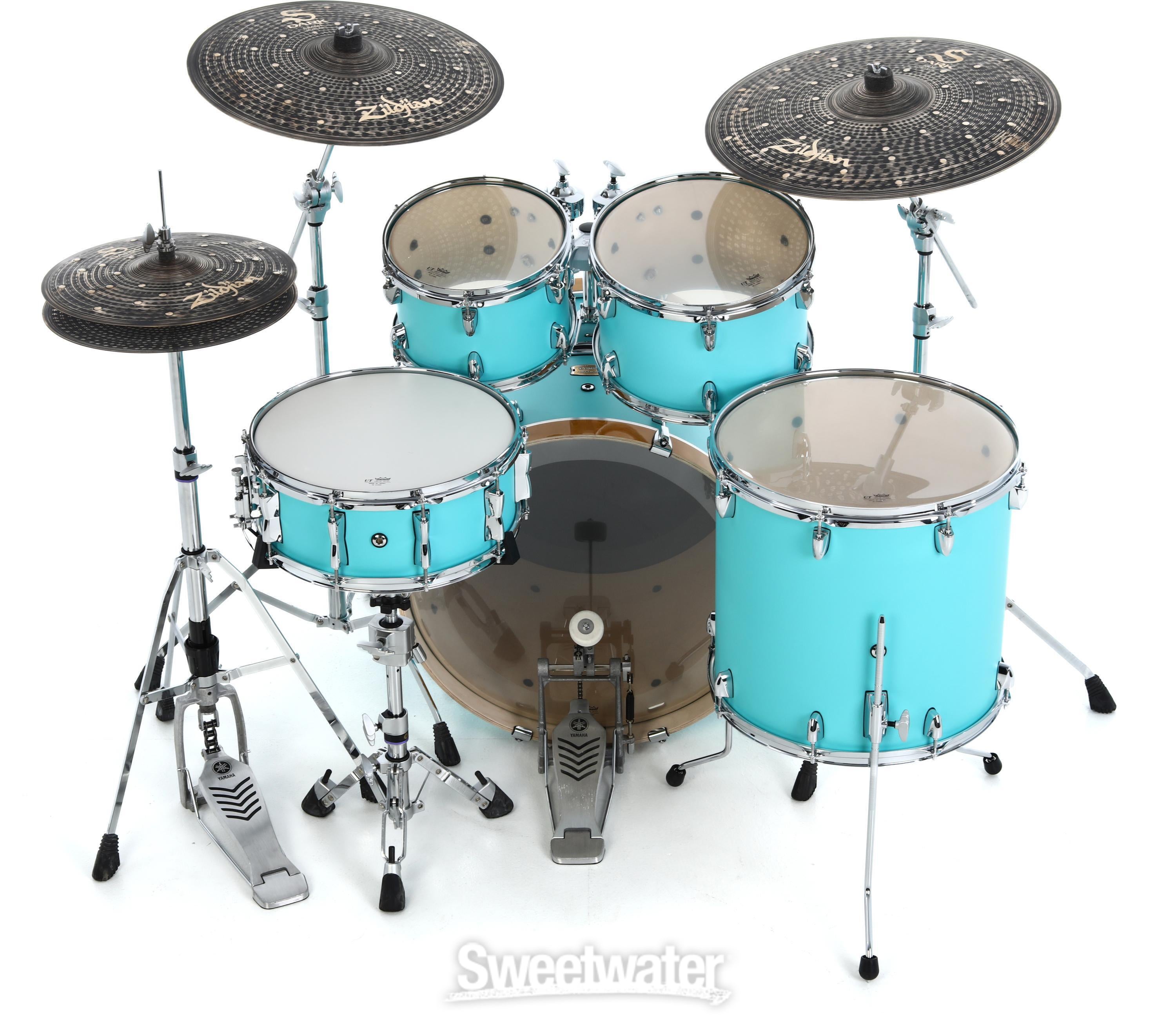Yamaha SBP2F50 Stage Custom Birch 5-piece Shell Pack - Matte Surf