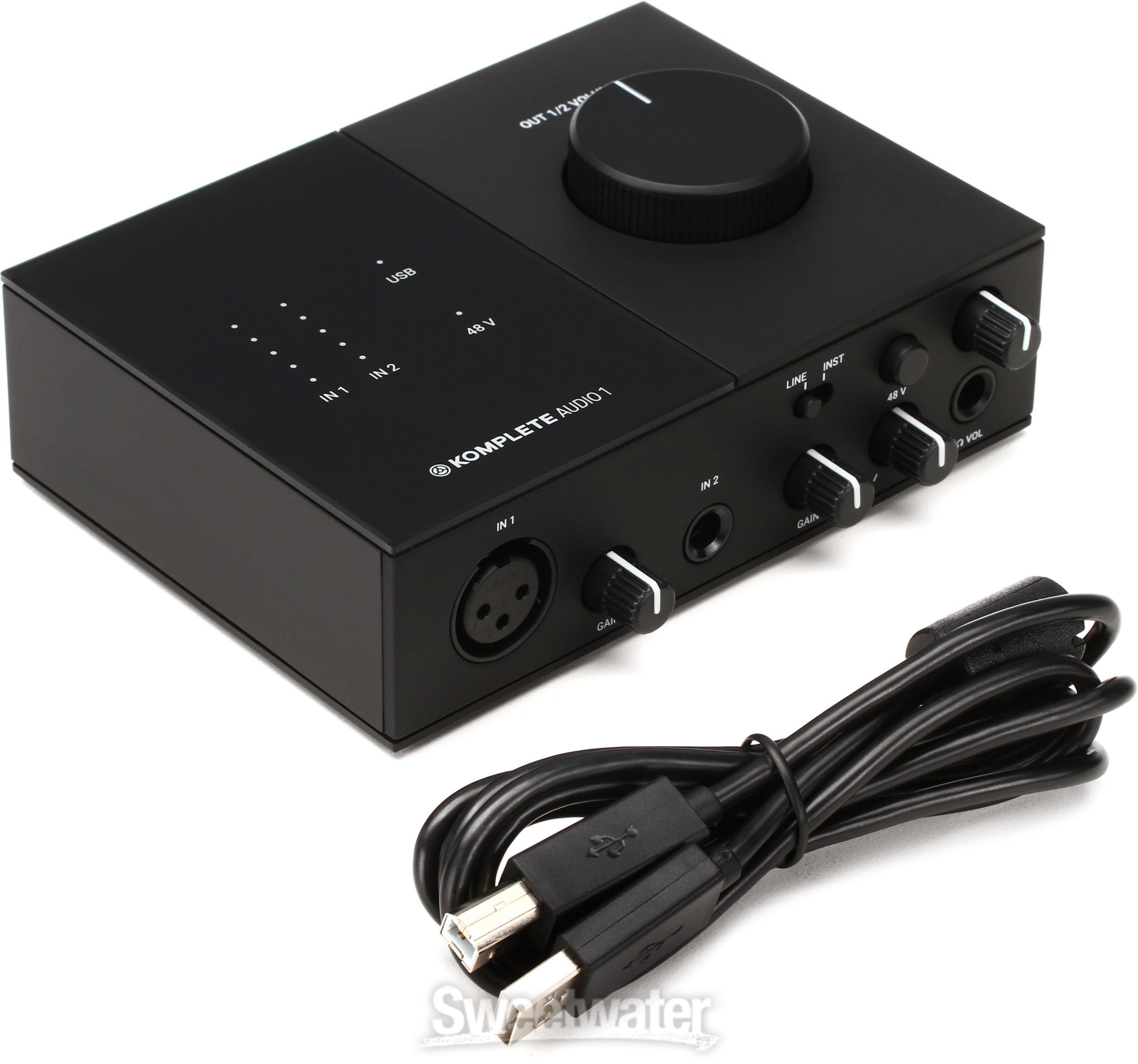 Komplete Audio 1 USB Audio Interface - Sweetwater