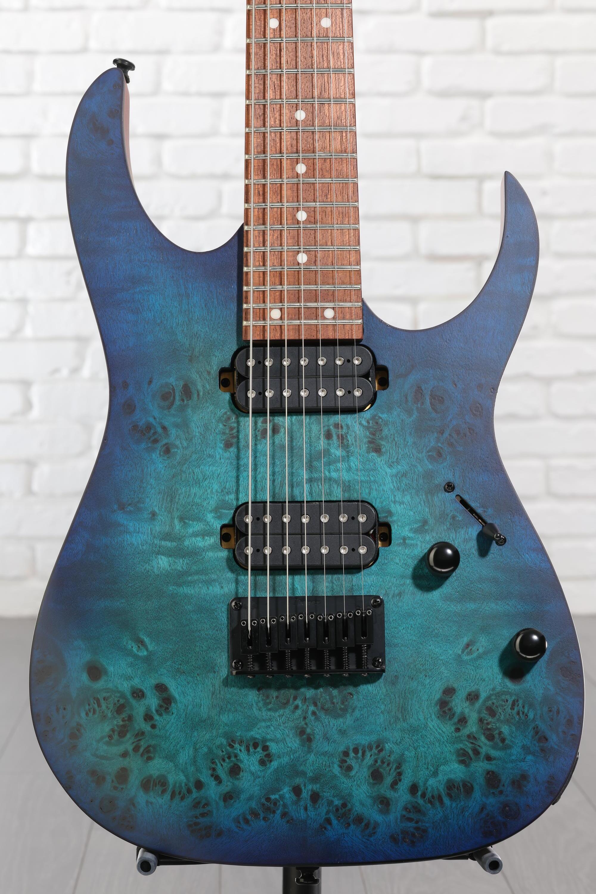 Ibanez RG7421PB Electric Guitar - Sapphire Blue Flat Reviews