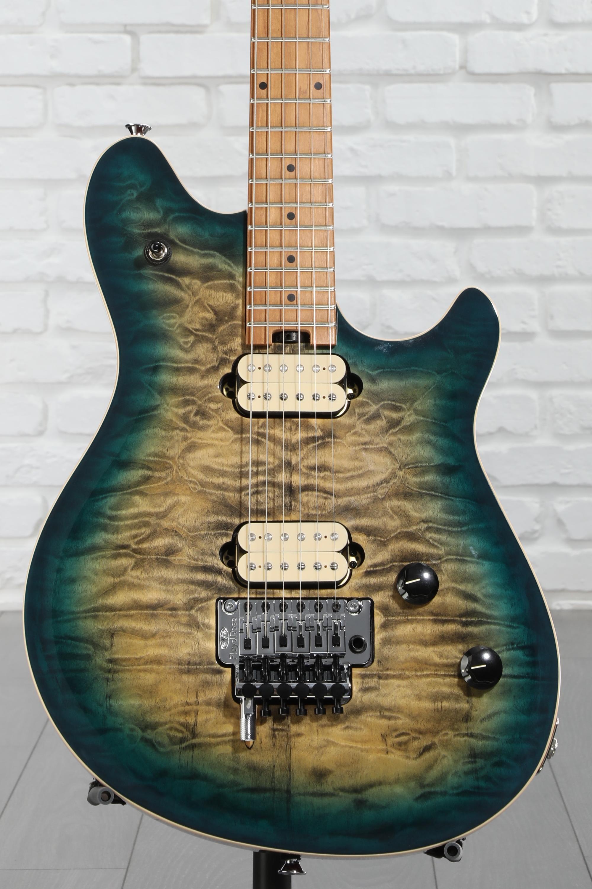 EVH Wolfgang Special QM Electric Guitar - Indigo Burst