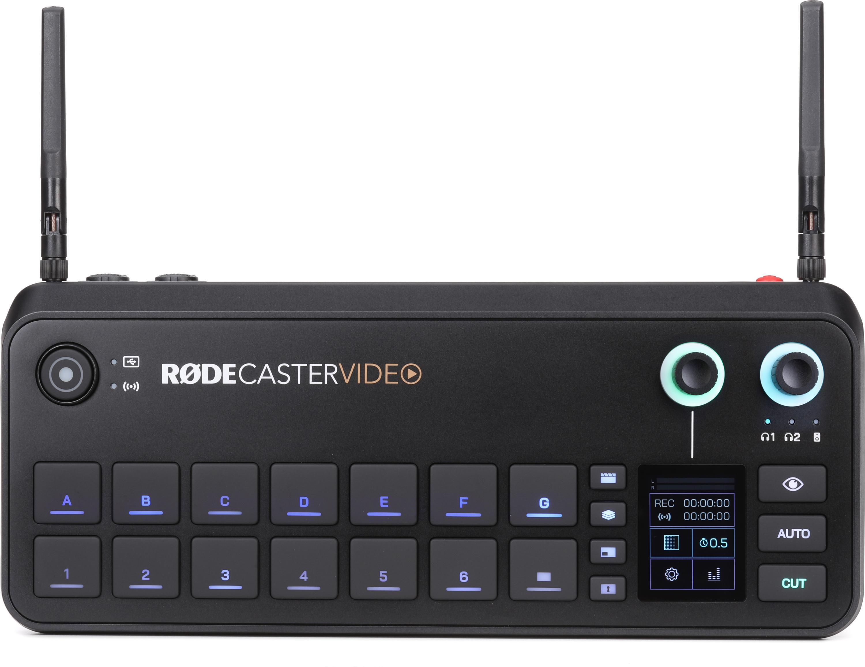 Rode RODECaster Video A/V Production Console | Sweetwater