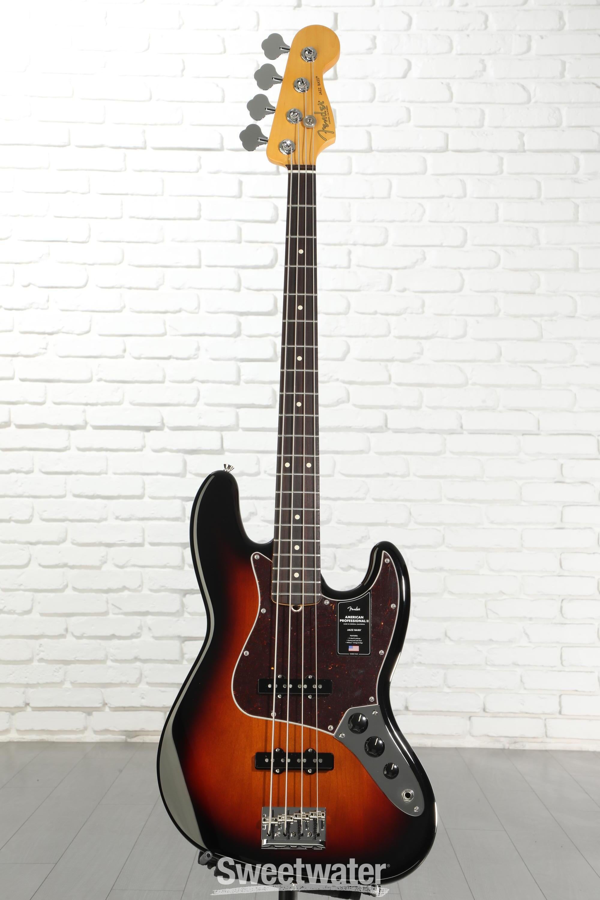 Fender American Professional II Jazz Bass - 3 Color Sunburst with