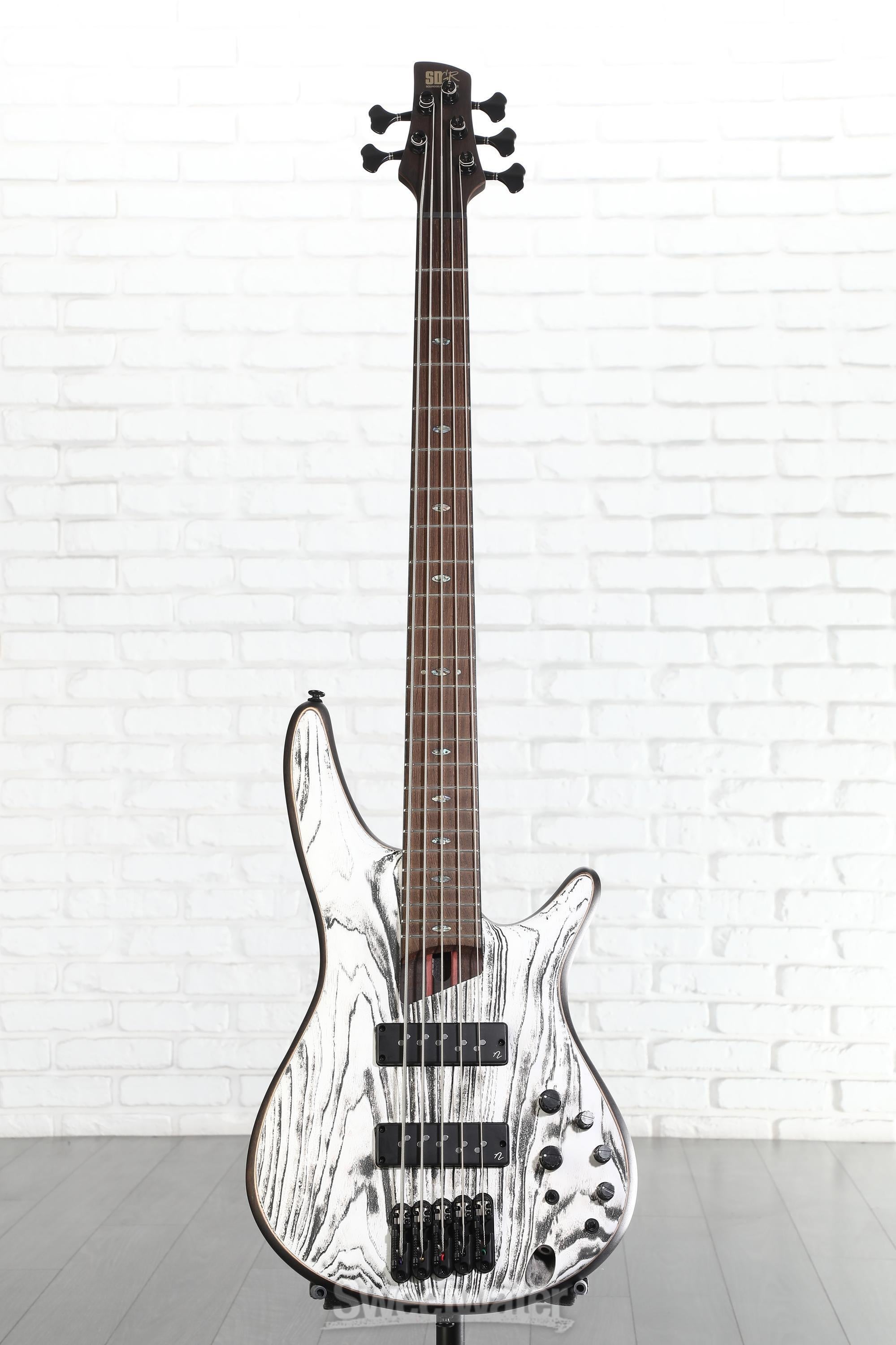 Ibanez Premium SR1325SB 5-string Electric Bass Guitar - Icebreaker Wave Flat