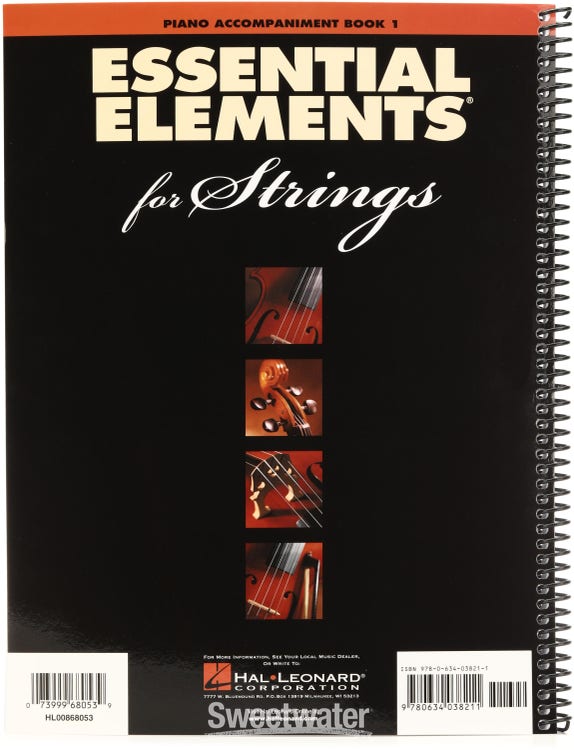 Hal Leonard Essential Elements 2000 - Book 1 - Piano Accompaniment