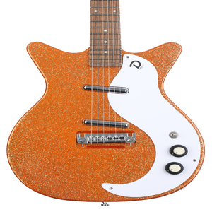 Danelectro '59M NOS+ Electric Guitar - Orange Metalflake | Sweetwater