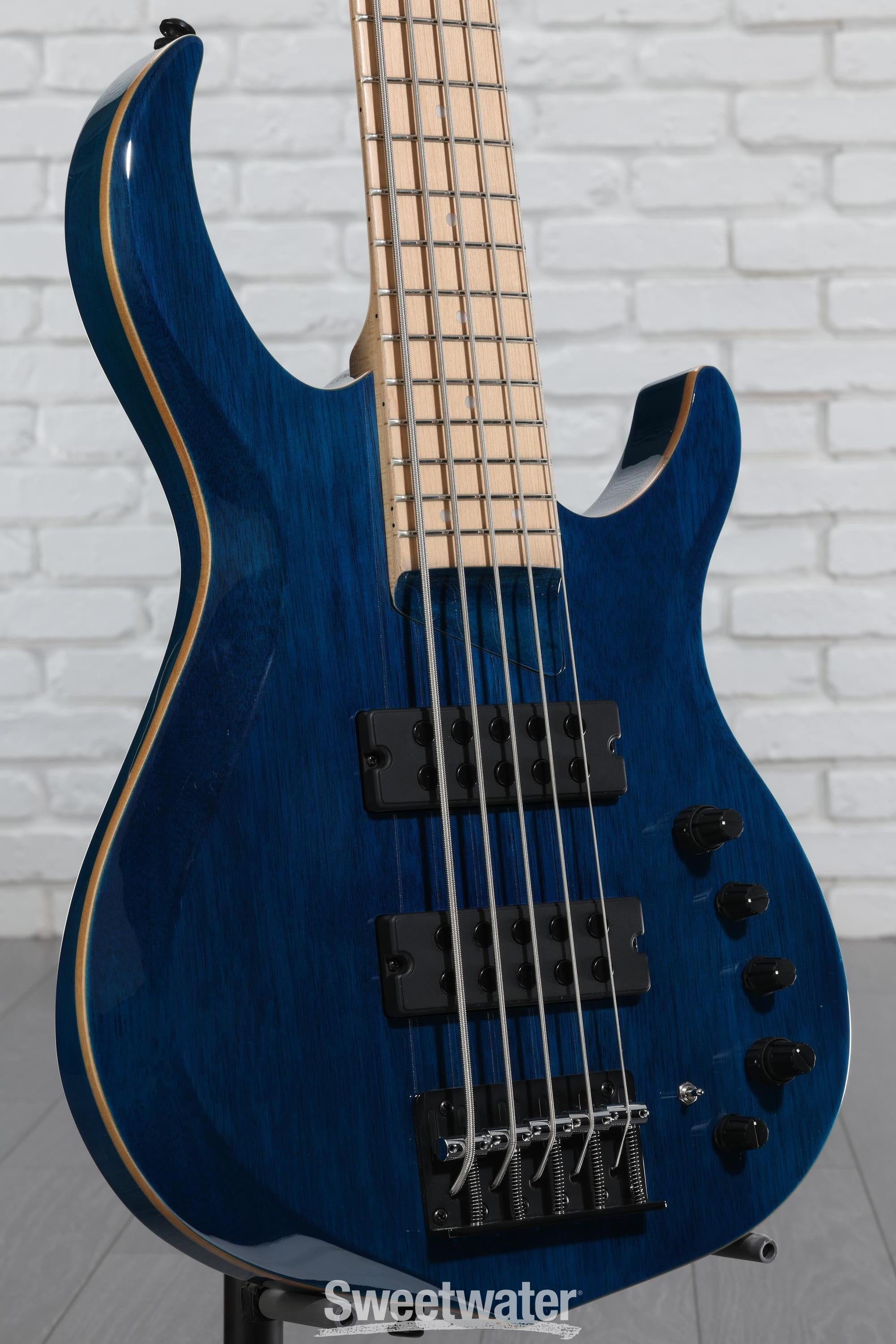 Sire Marcus Miller M2 5-string Bass Guitar - Transparent