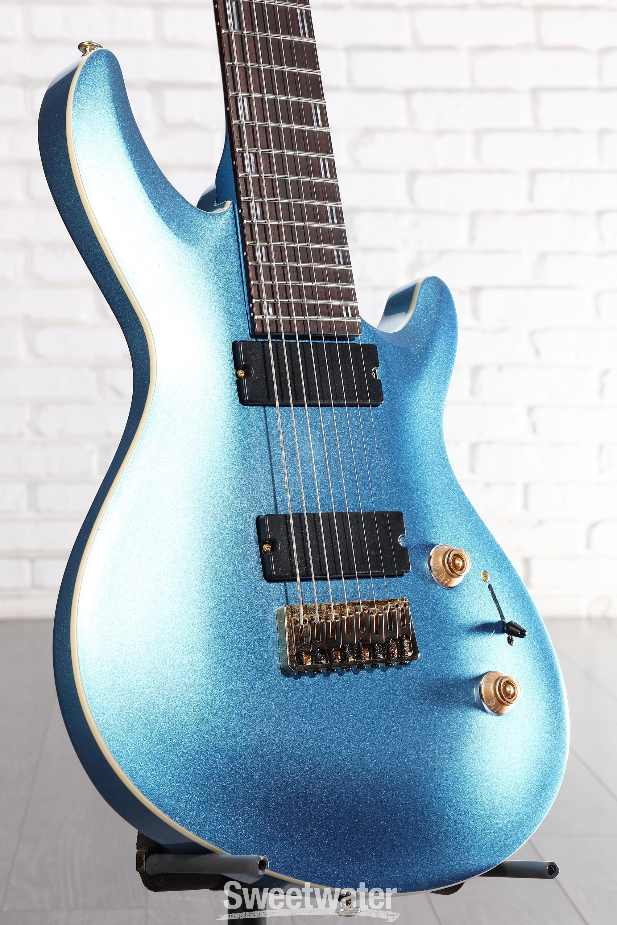 Photo of ESP LTD Javier Reyes JR-208 - Pelham Blue