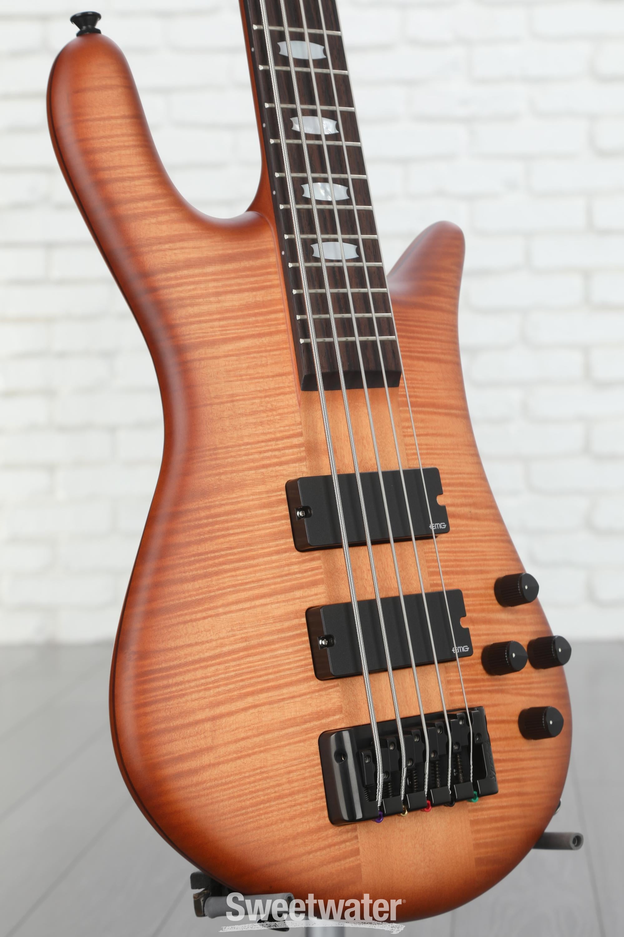 Spector Euro 5 LX 5-string Electric Bass Guitar - Natural Sunburst