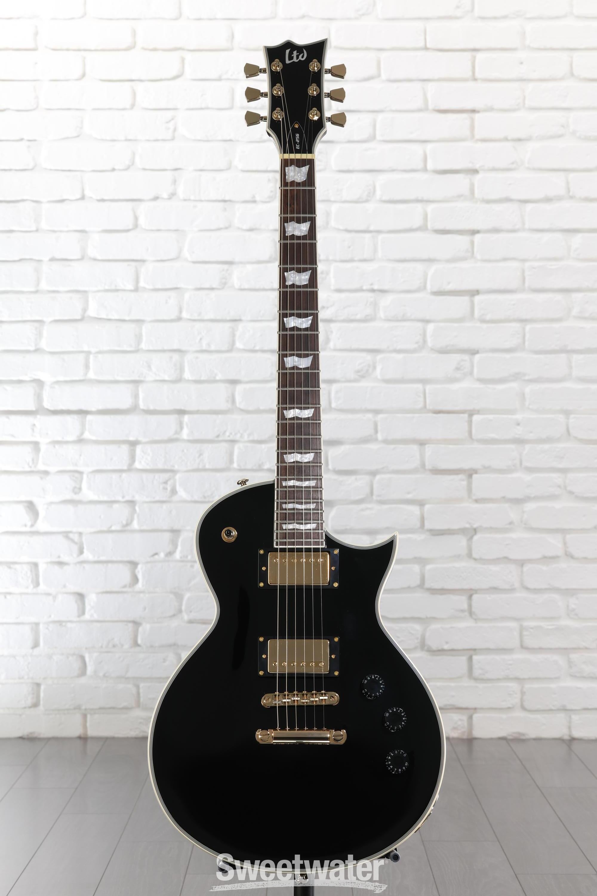 ESP LTD Eclipse EC-256 Electric Guitar - Black | Sweetwater