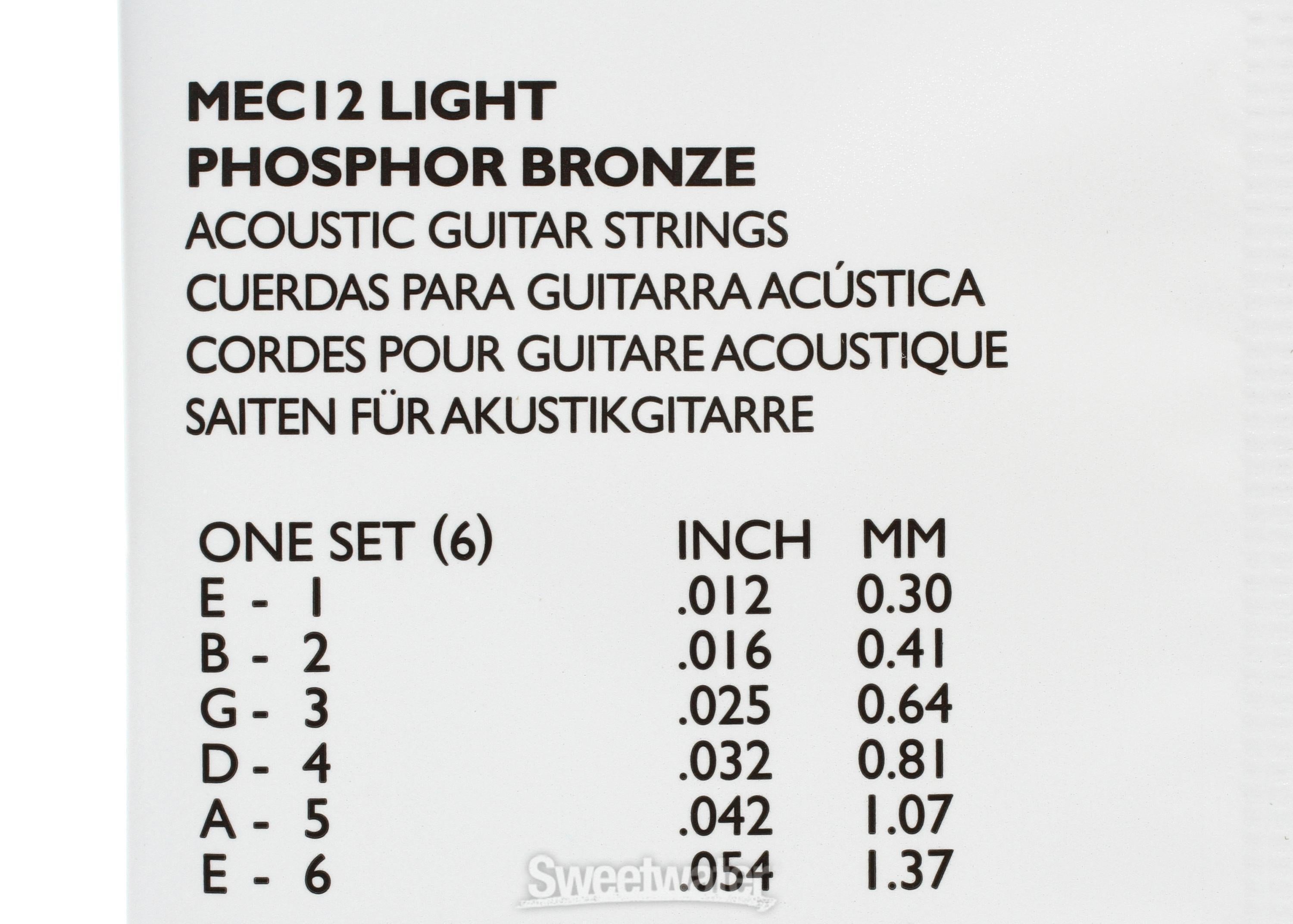 Martin MEC12 Clapton s Choice Phosphor Bronze Light Acoustic